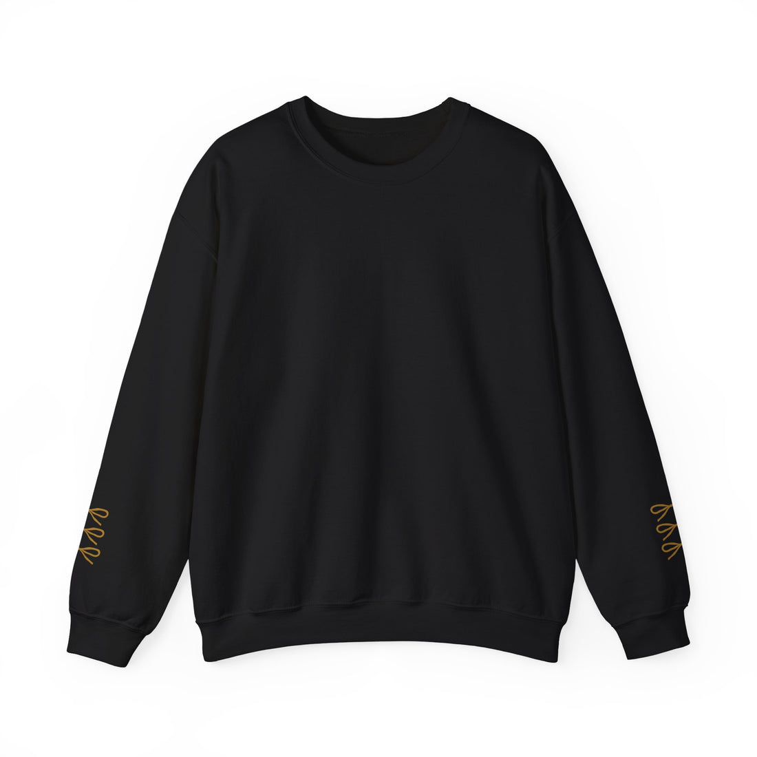 Customizable Gold Football & Bows Sweatshirt