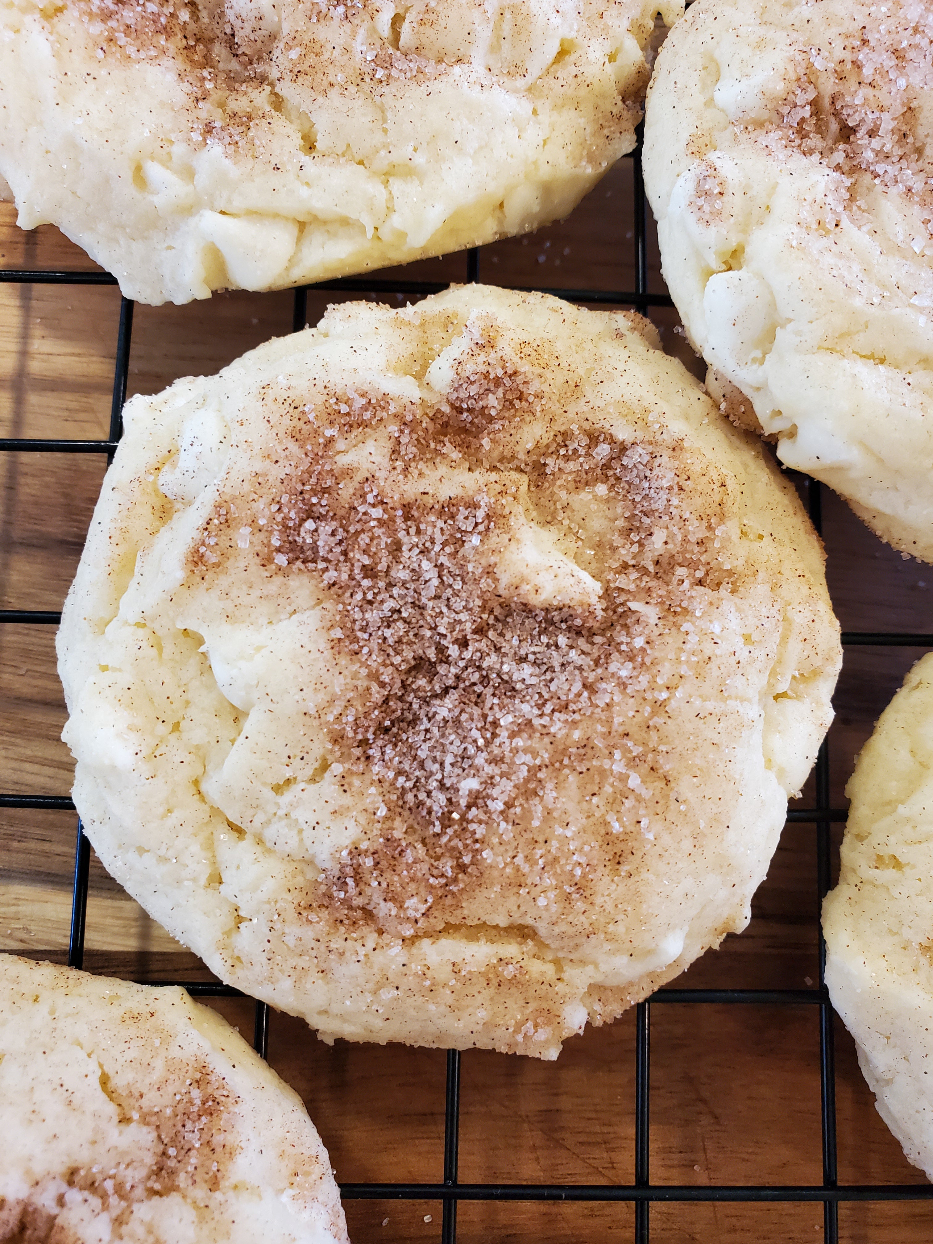 White Chocolate Snickerdoodle Cookies: Dozen