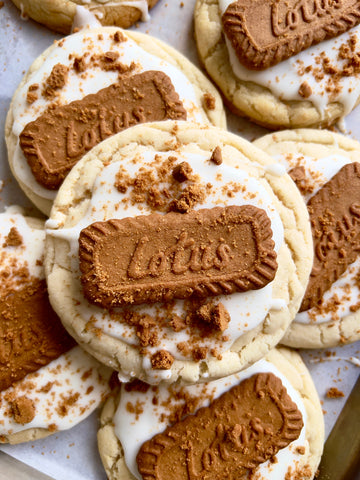 White Chocolate Cookie Butter Cookies