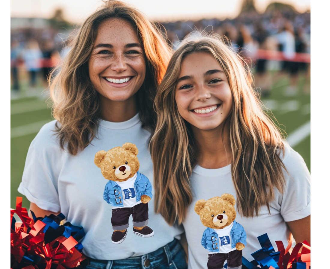 Customizable Bear Cutie Tee (Customize with Logo, Mascot, or Any Image)