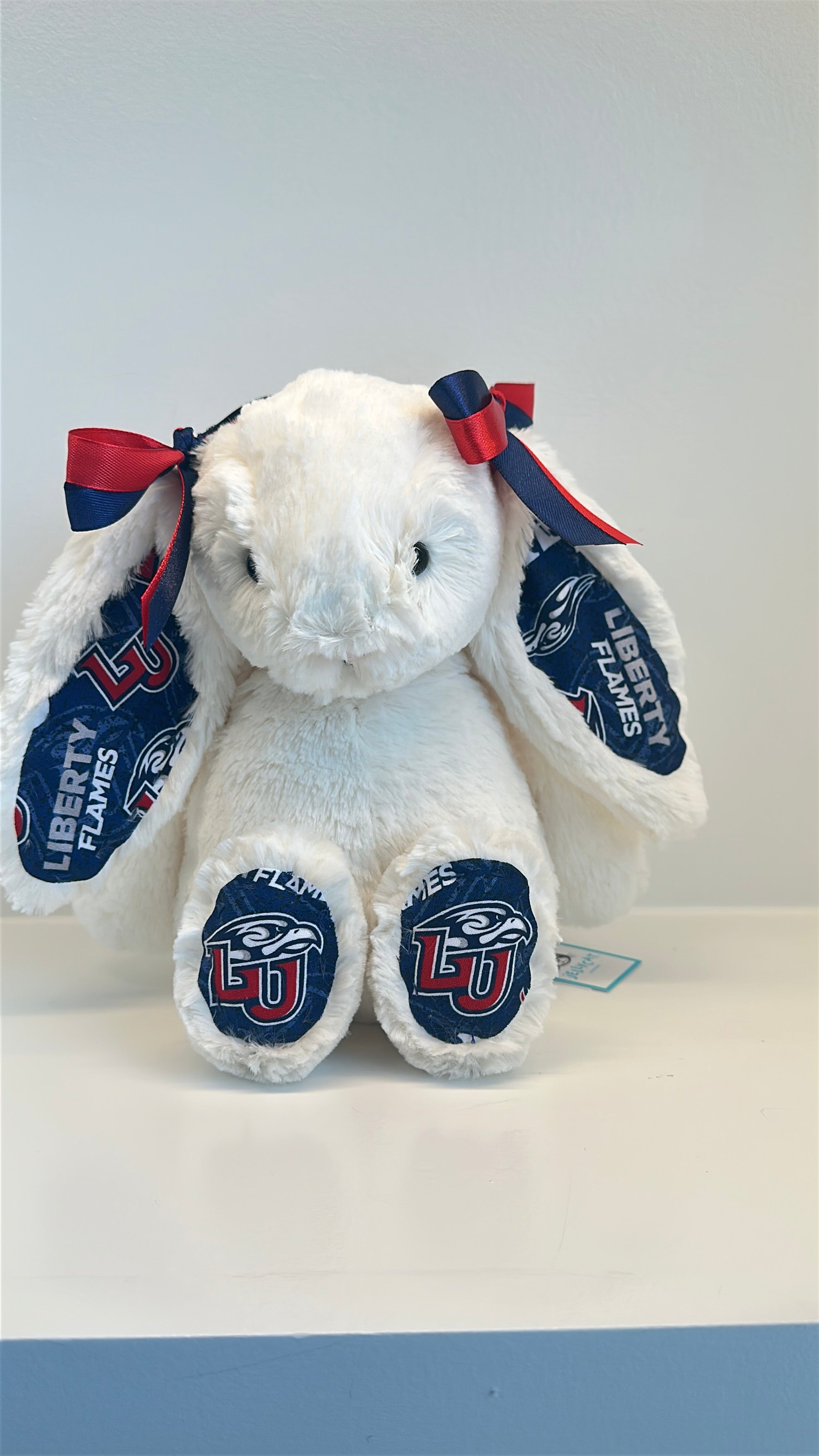 Liberty University Custom College Jellycat Bashful Bunny – 4U Dezigns