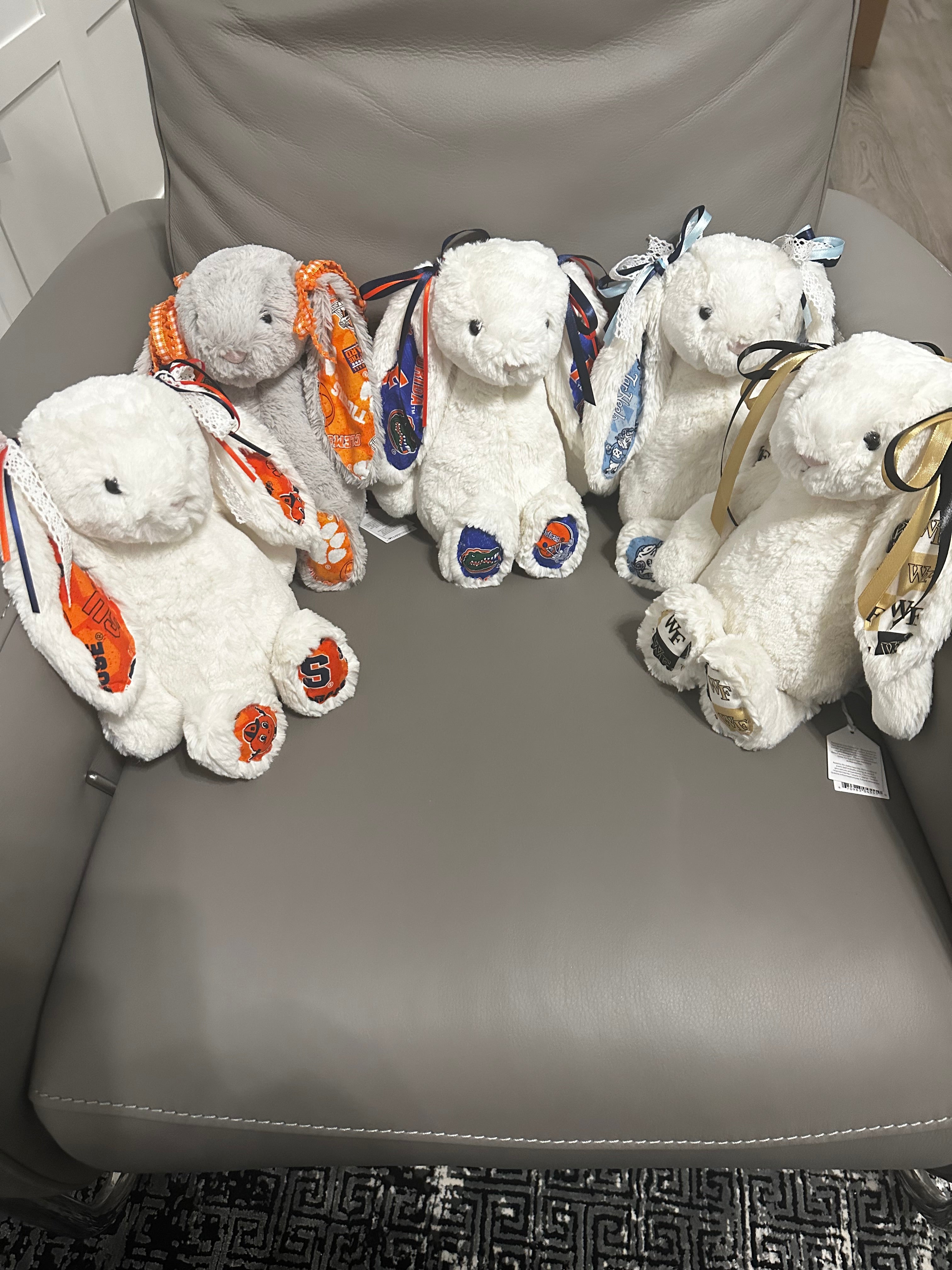 Custom College Authentic Jellycat