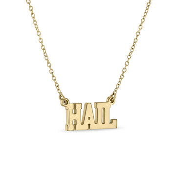 University of Michigan Necklace 'Hail'