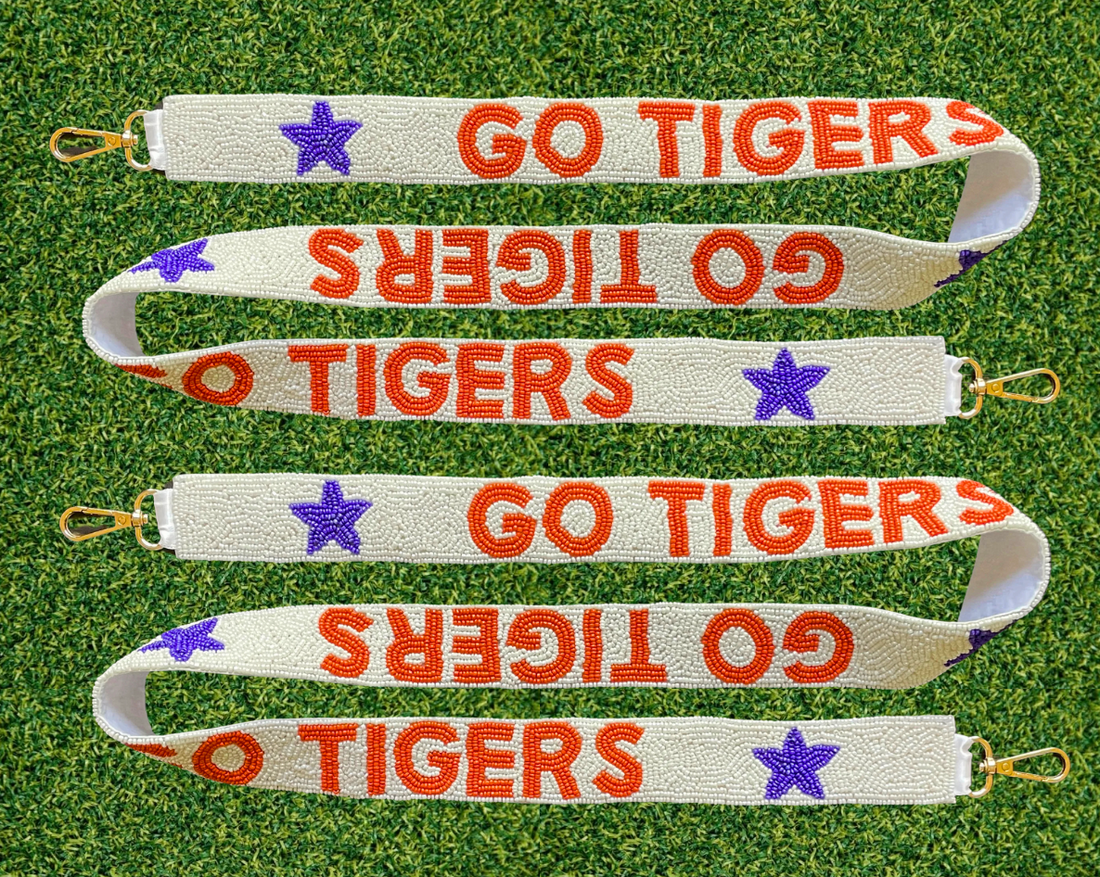 Clemson Go Tigers Purse Strap
