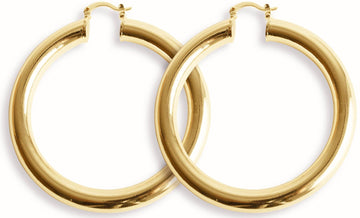 Views & Co. Large All Day Hoop Earrings