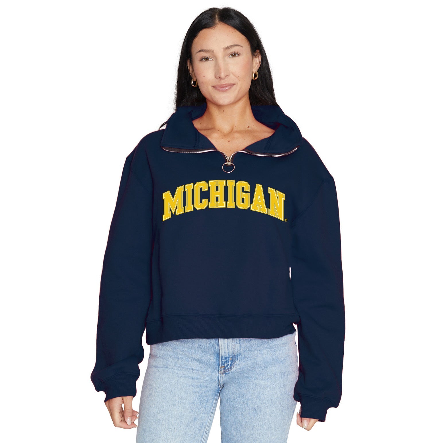University of Michigan Quarter Zip Sweatshirt