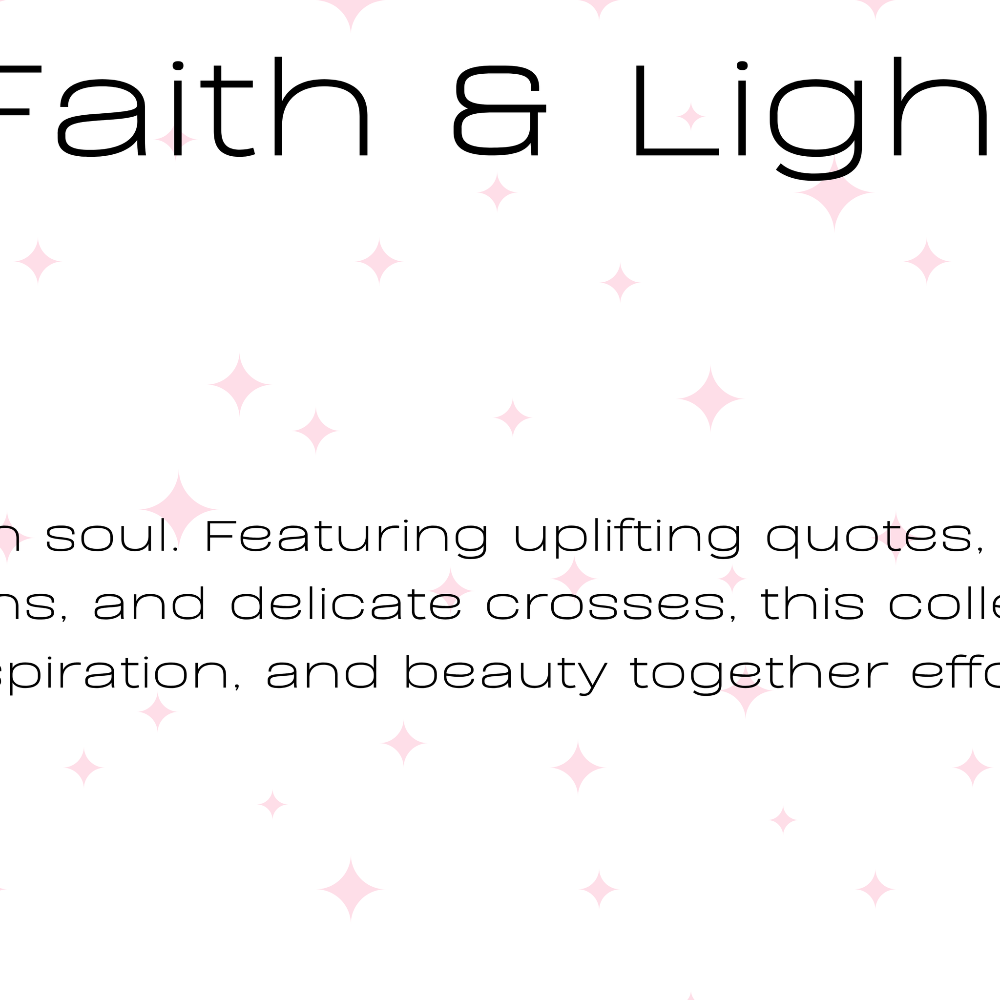 Faith & Light