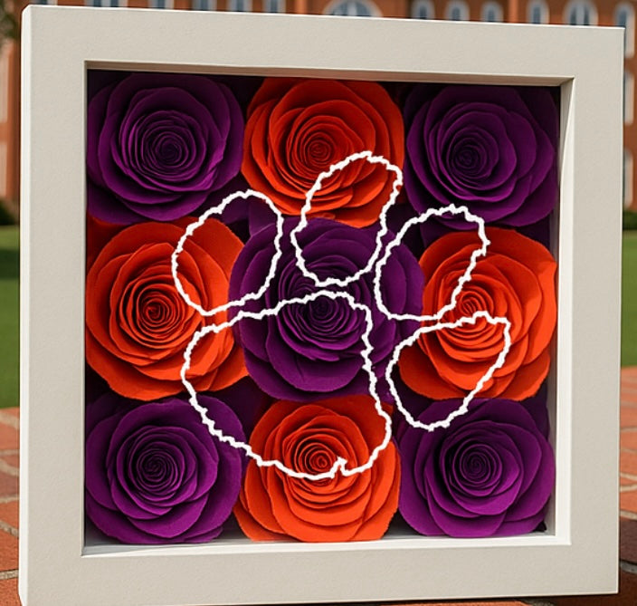 Flower Shadowbox | Custom Wedding & Graduation Keepsakes