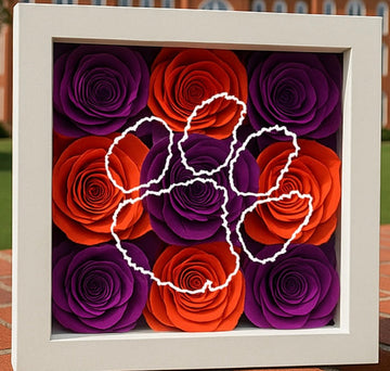 Flower Shadowbox | Custom Wedding & Graduation Keepsakes