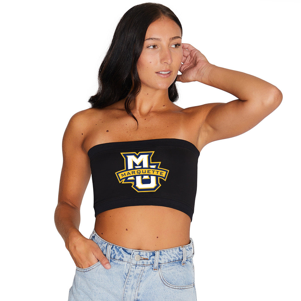Marquette Black Bandeau Top