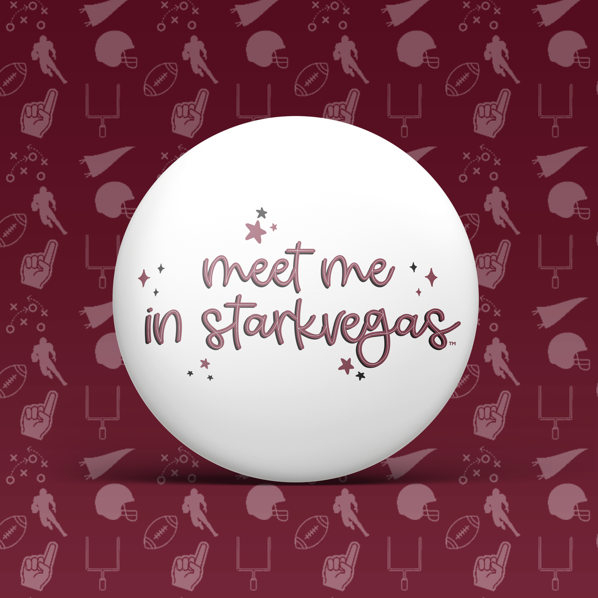 Meet Me In Starkvegas Button