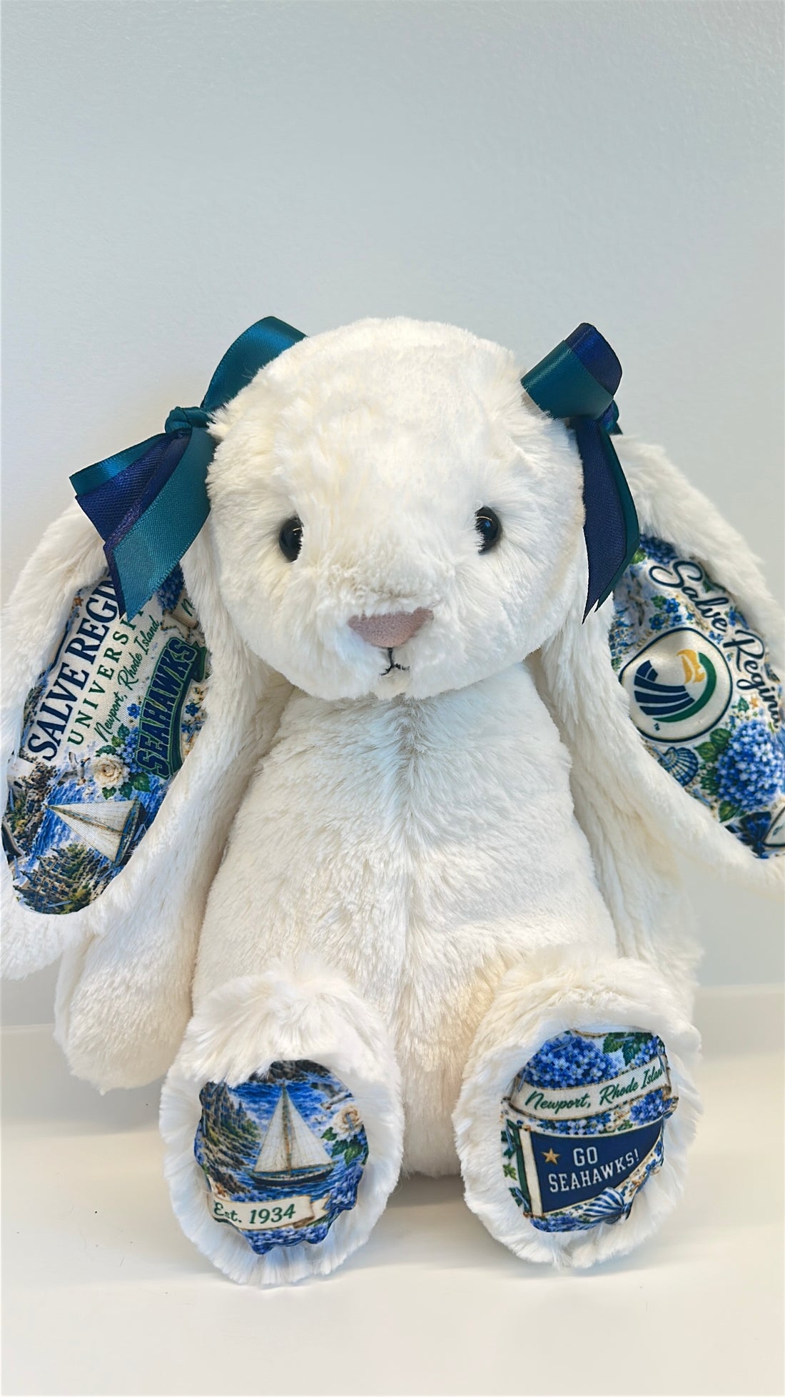 Salve Regina University Fully Custom College Jellycat Bunny