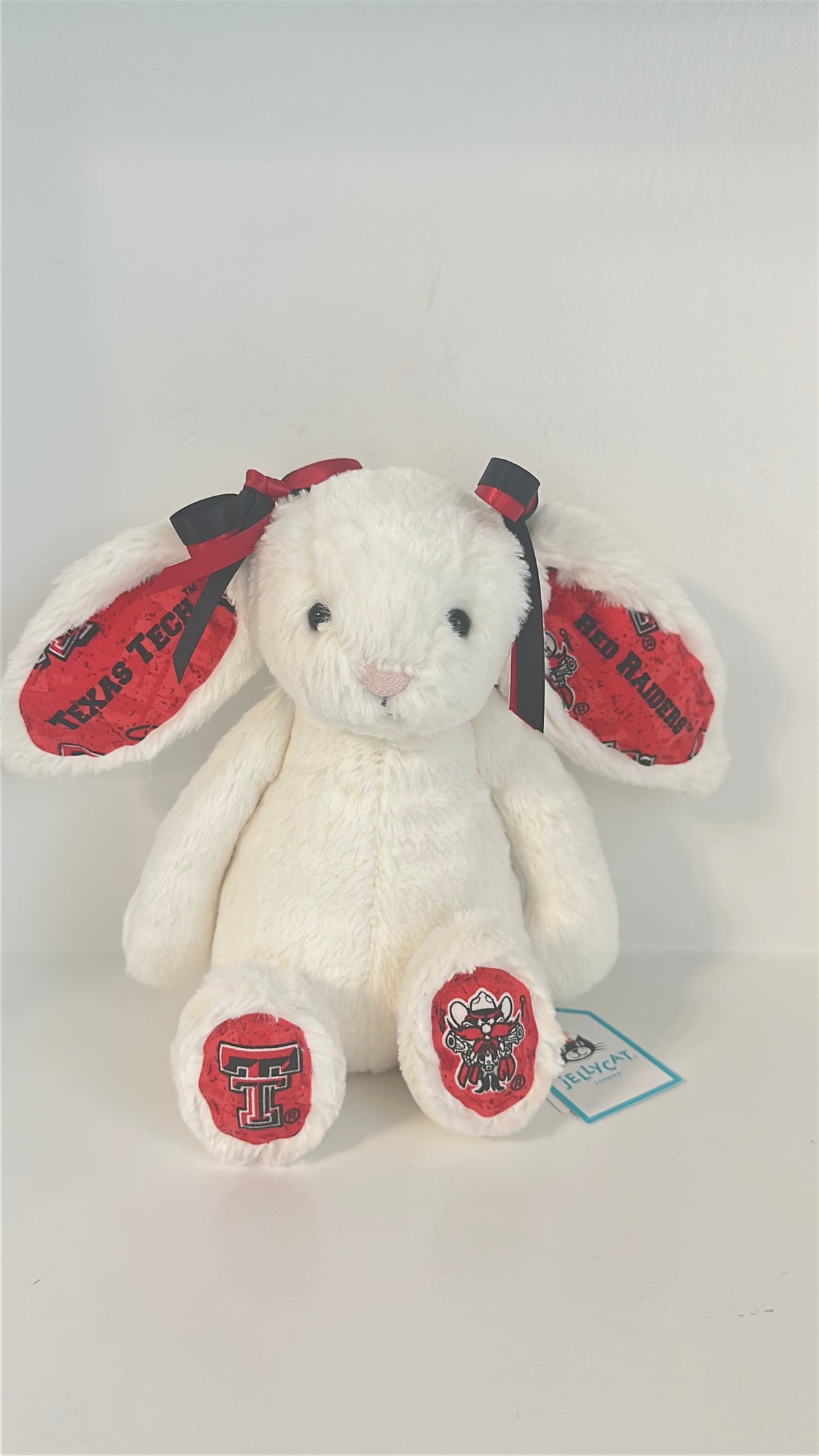 Texas Tech University Custom College Jellycat Bashful Bunny