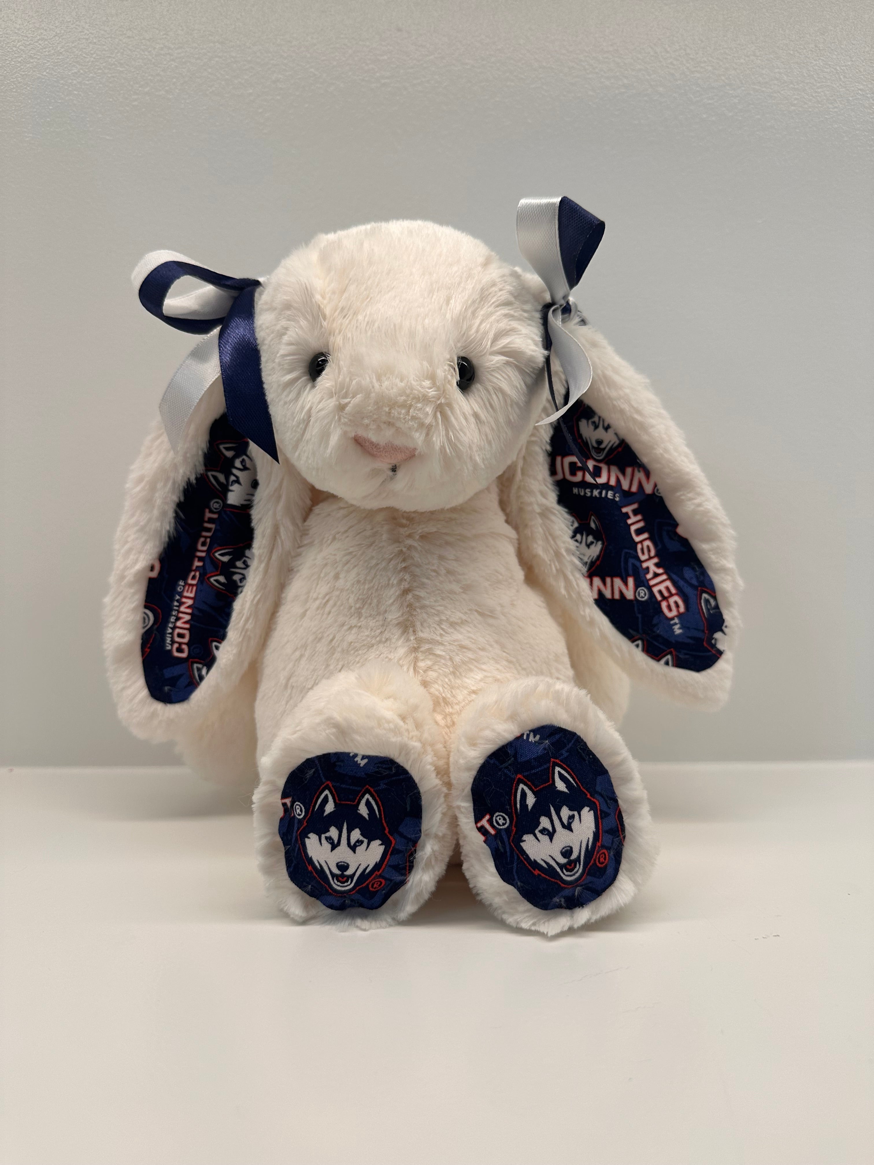 University of Connecticut Custom College Jellycat Bashful Bunny