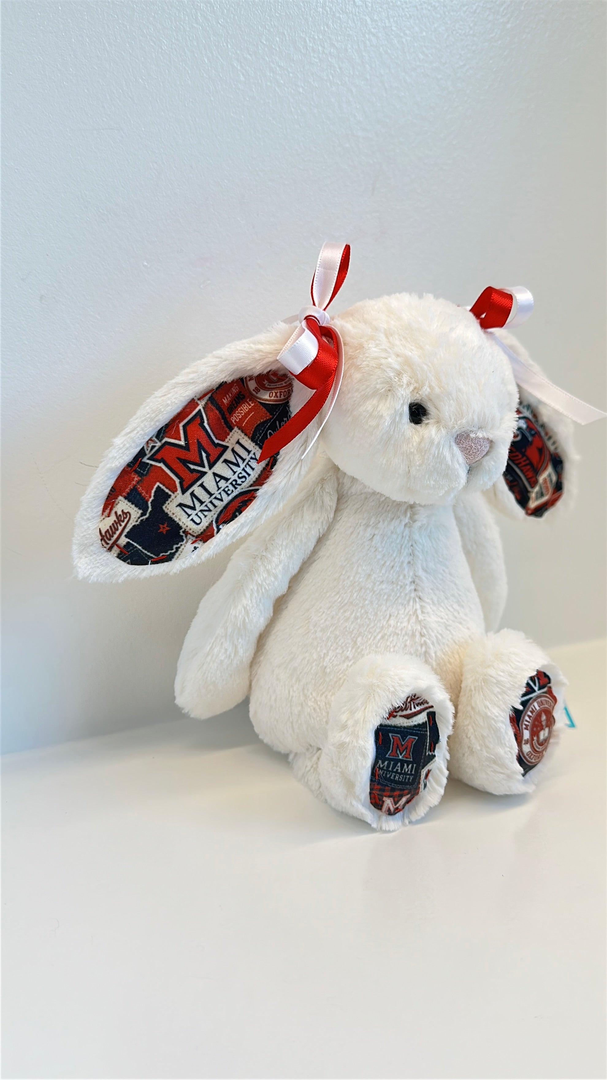 Miami University of Ohio Custom College Jellycat Bunny