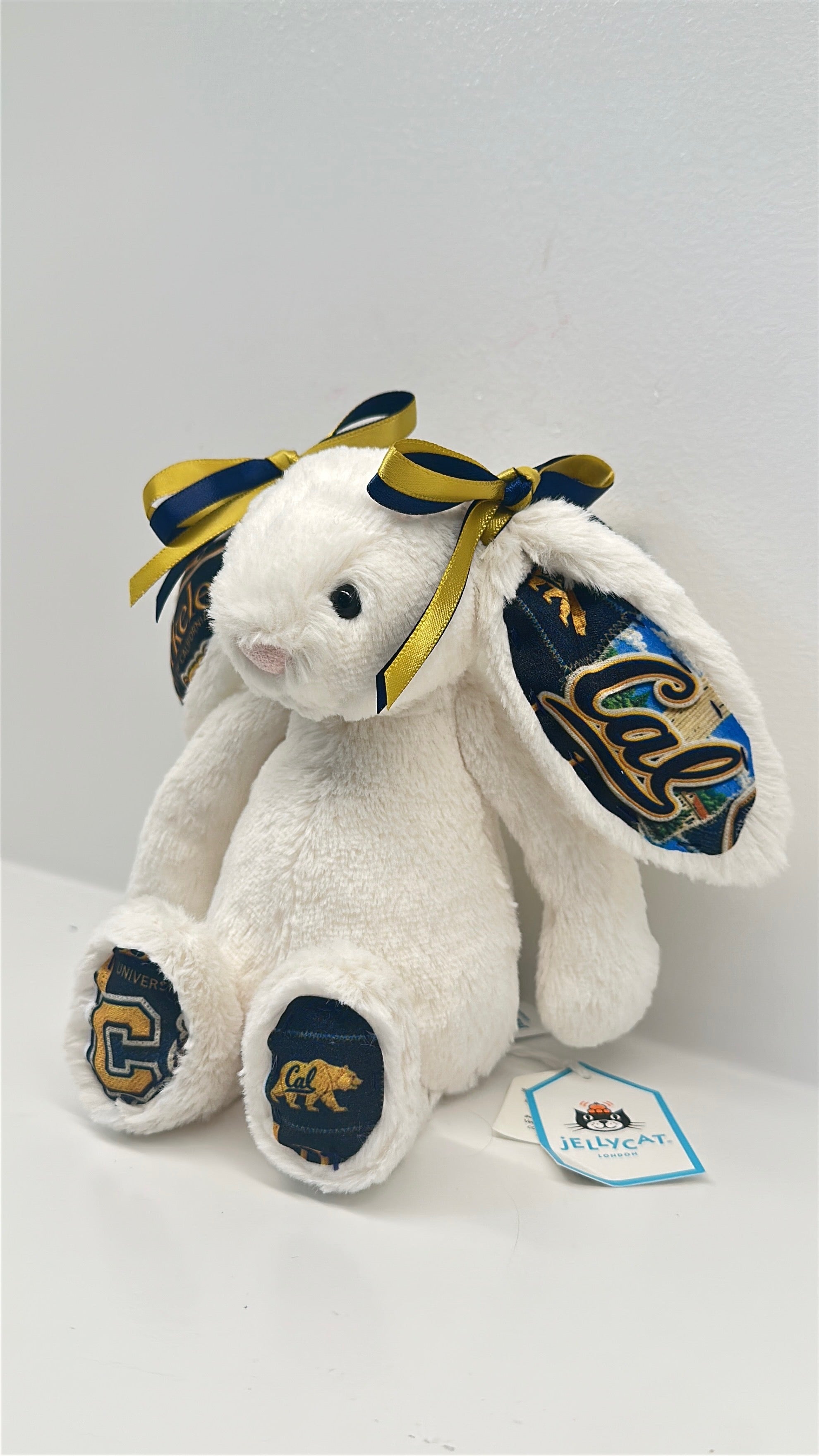 University of California Berkeley Custom College Jellycat Bunny