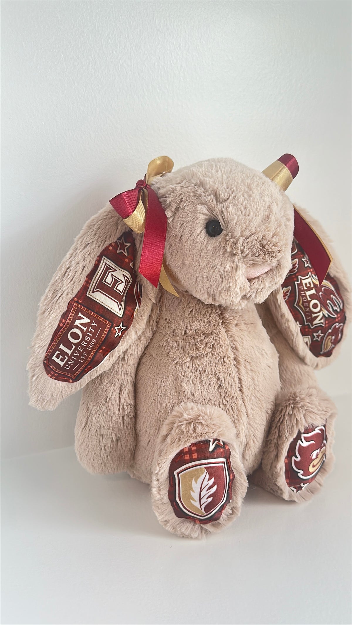 Elon University Custom College Jellycat Bunny