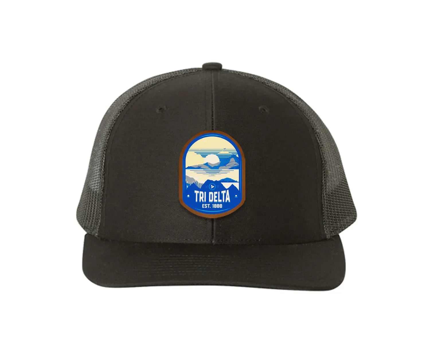 Tri Delta Richardson 112 UV Print Leatherette Patch Trucker Hat - Ventura