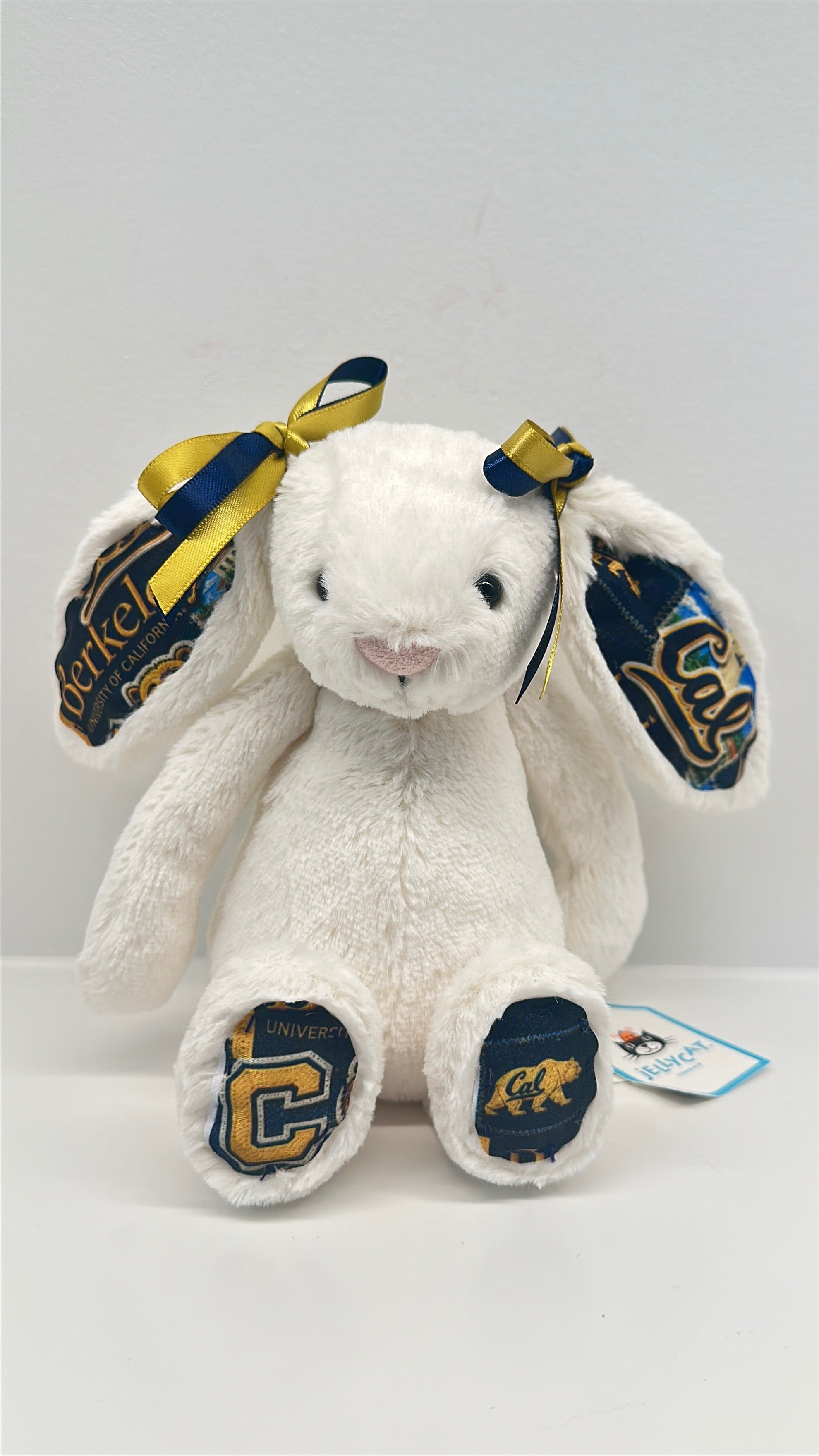 University of California Berkeley Custom College Jellycat Bunny