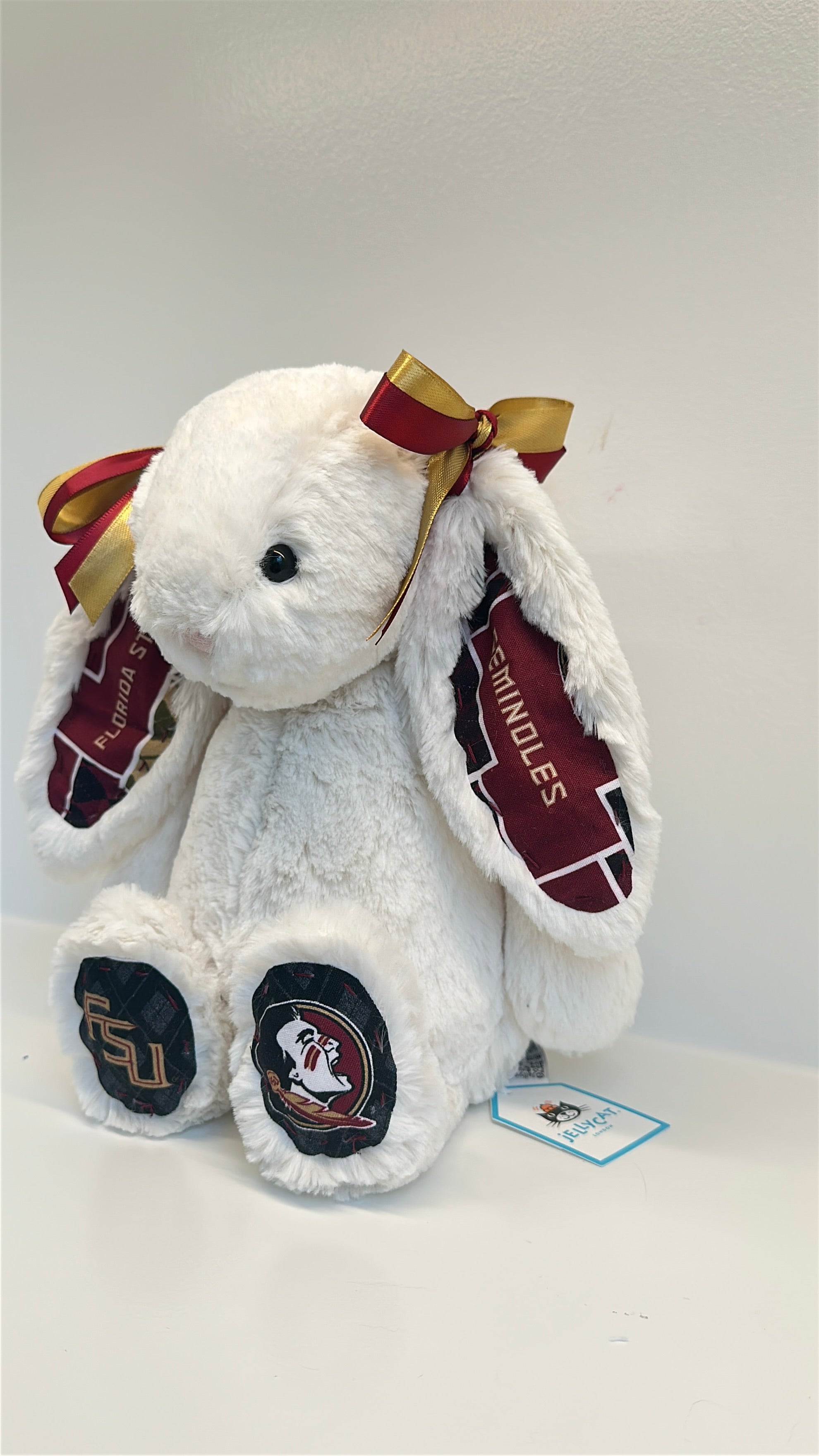 Florida State University Custom College Jellycat Bashful Bunny