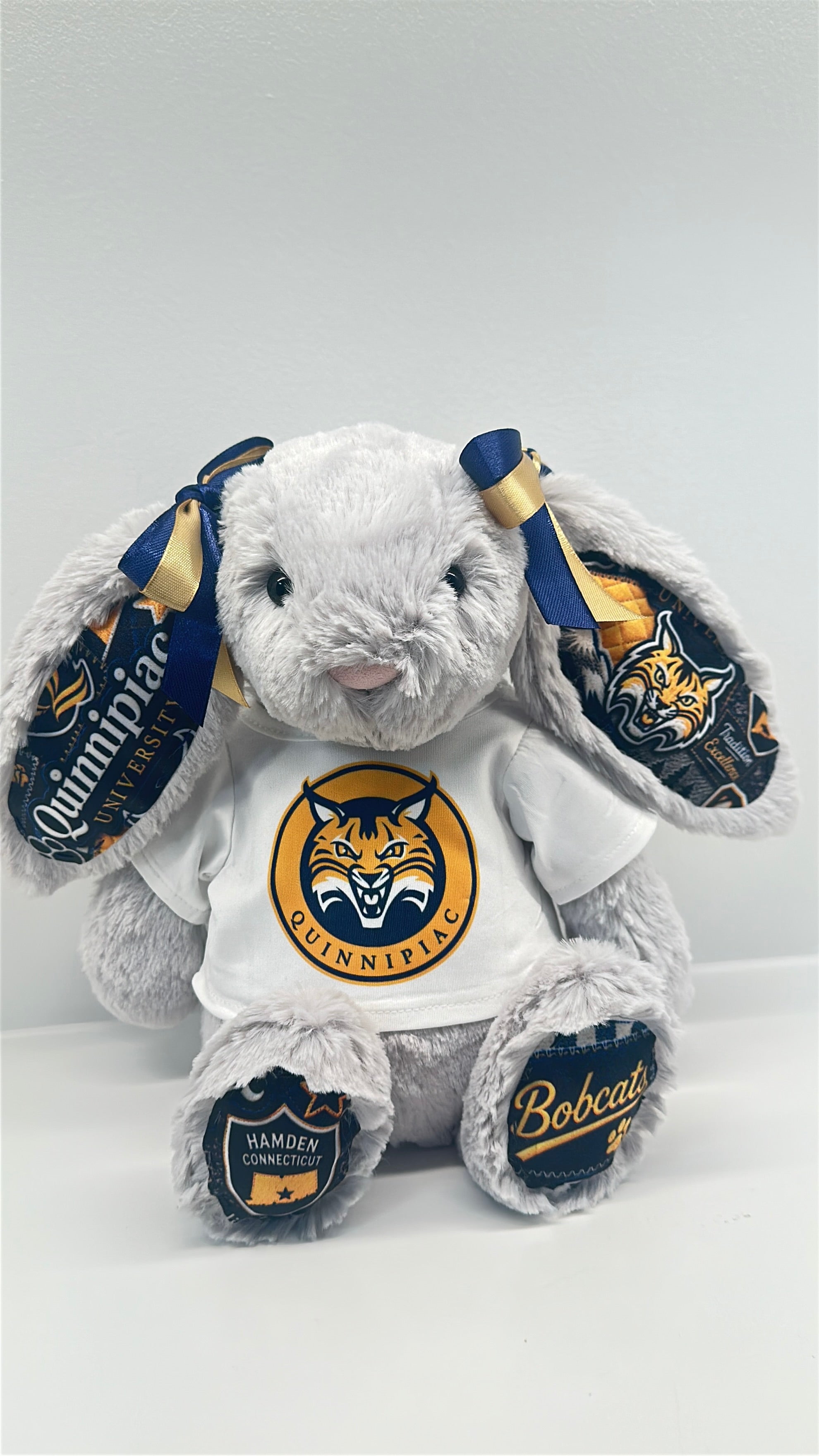 Quinnipiac Fully Custom College Jellycat Bunny