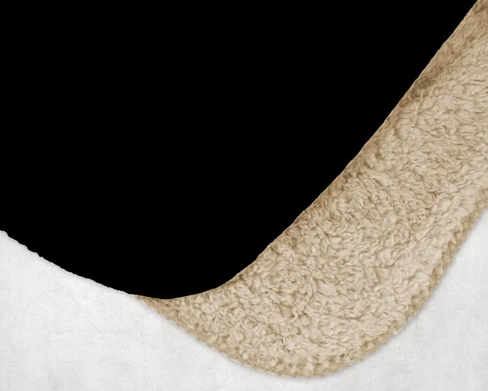 Phi Chi Theta XL 60x80 Sherpa Blanket - Black Crest