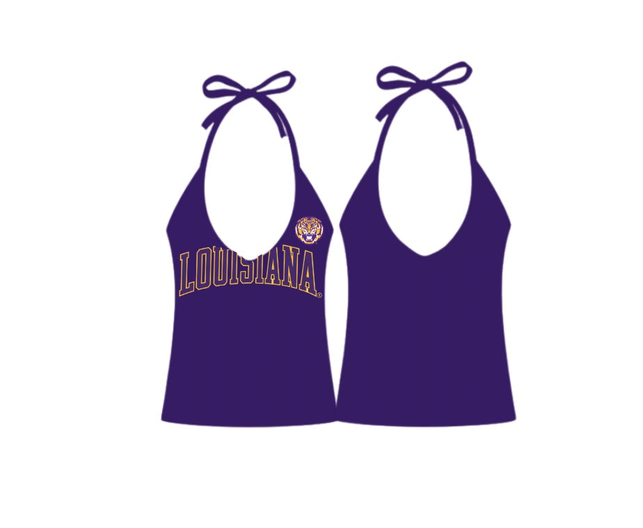 Purple Reign Triangle Tank