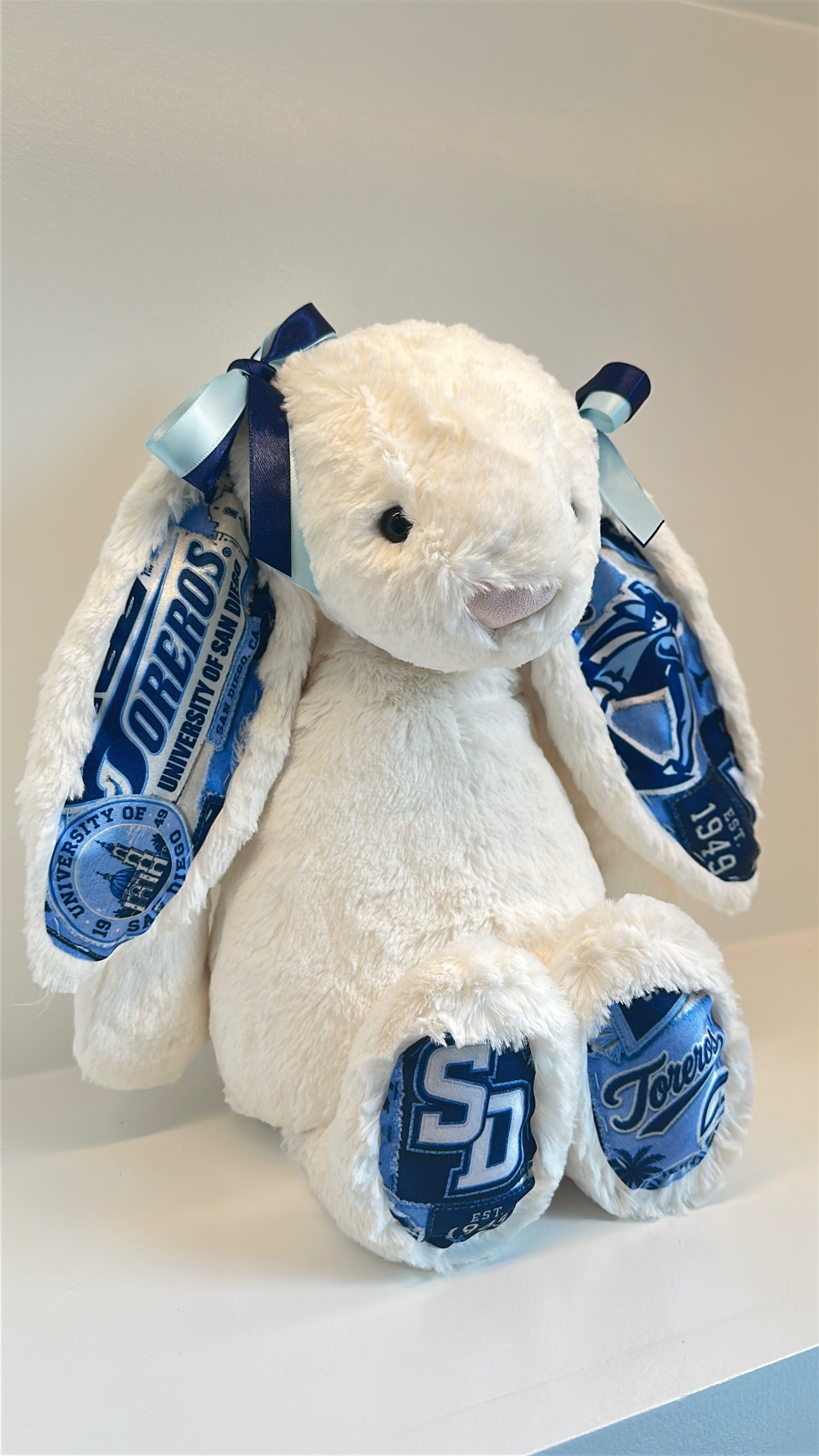 University of San Diego Custom College Jellycat Bunny