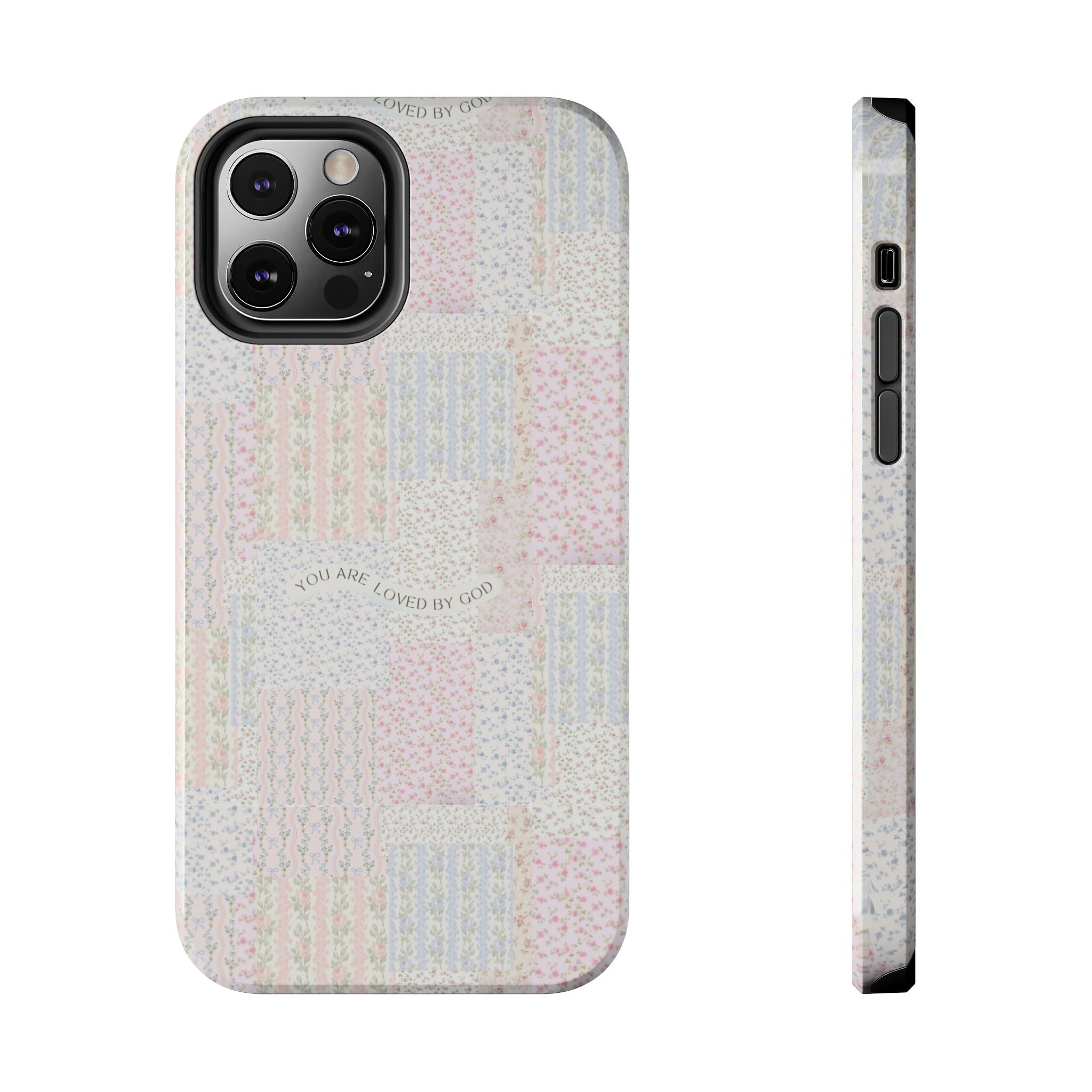Floral Tough Phone Cases, Protective Phone Cover, Inspirational Tech Accessory, Gift for Her, Fashionable Phone Case, Unique Design