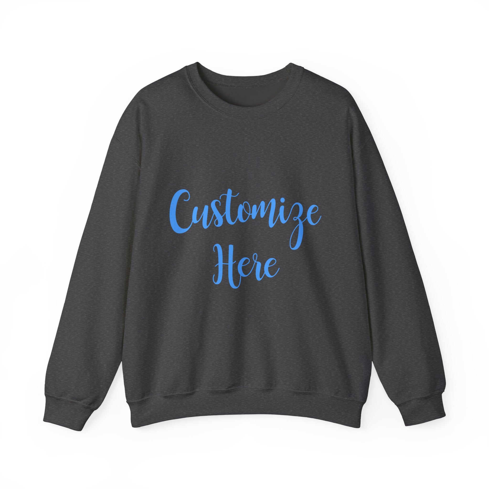 Customizable Light Blue Gameday Crewneck Sweatshirt | College Apparel, Game Day Hoodie, Sports Fan Gear, Customize to Say Anything you Want