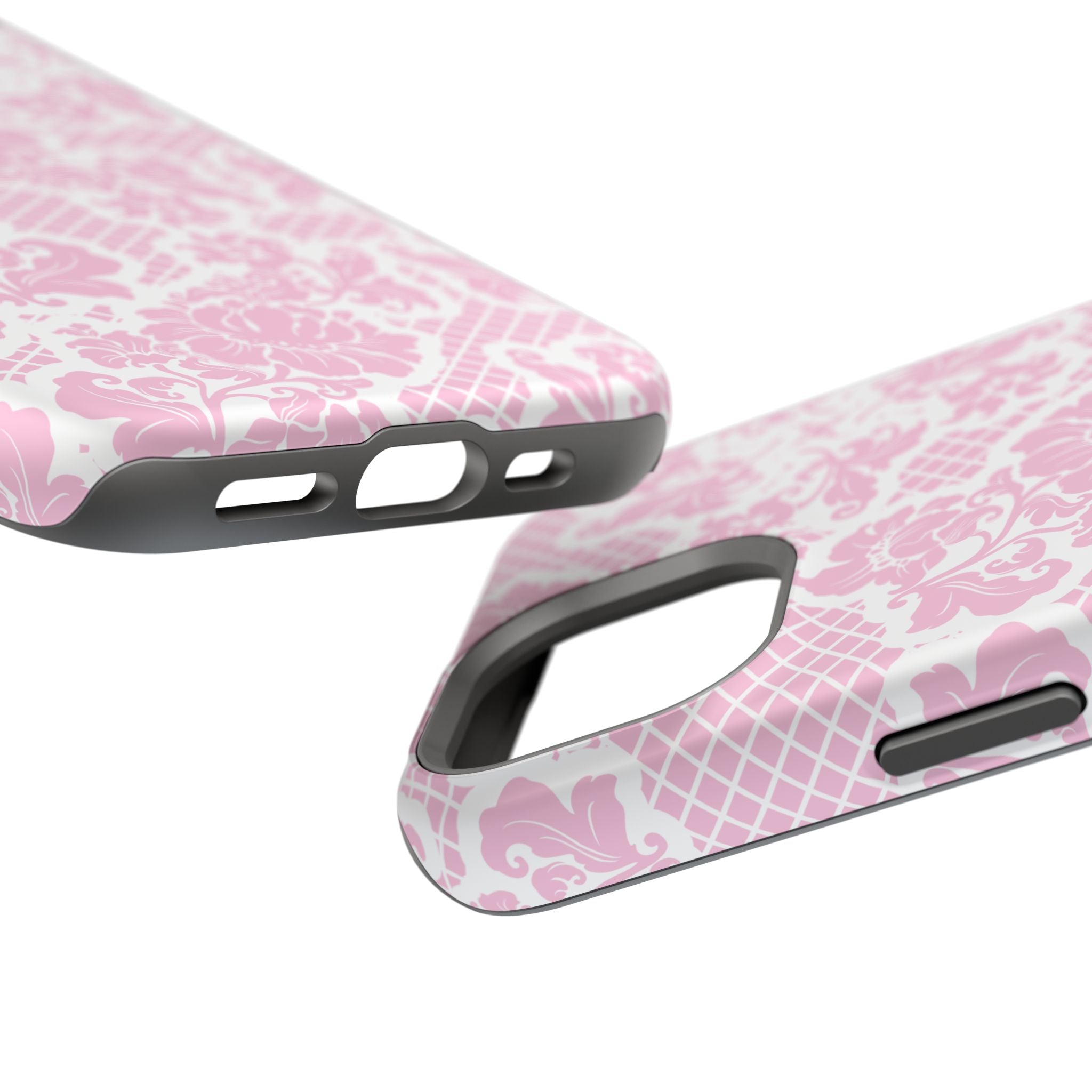 Customizable: Pink Lace Inspired Elegantly Chic Impact-Resistant Case