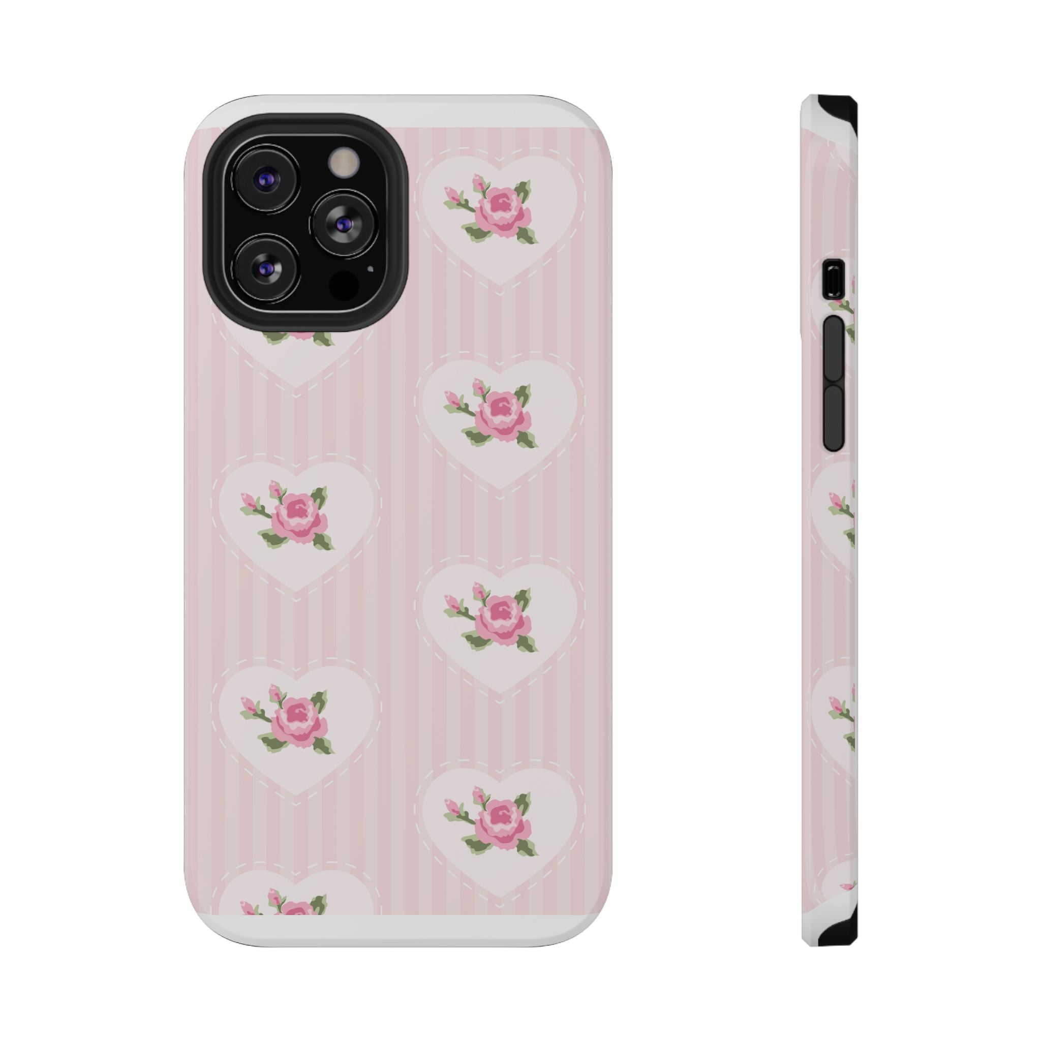 Customizable: Floral Heart Phone Case