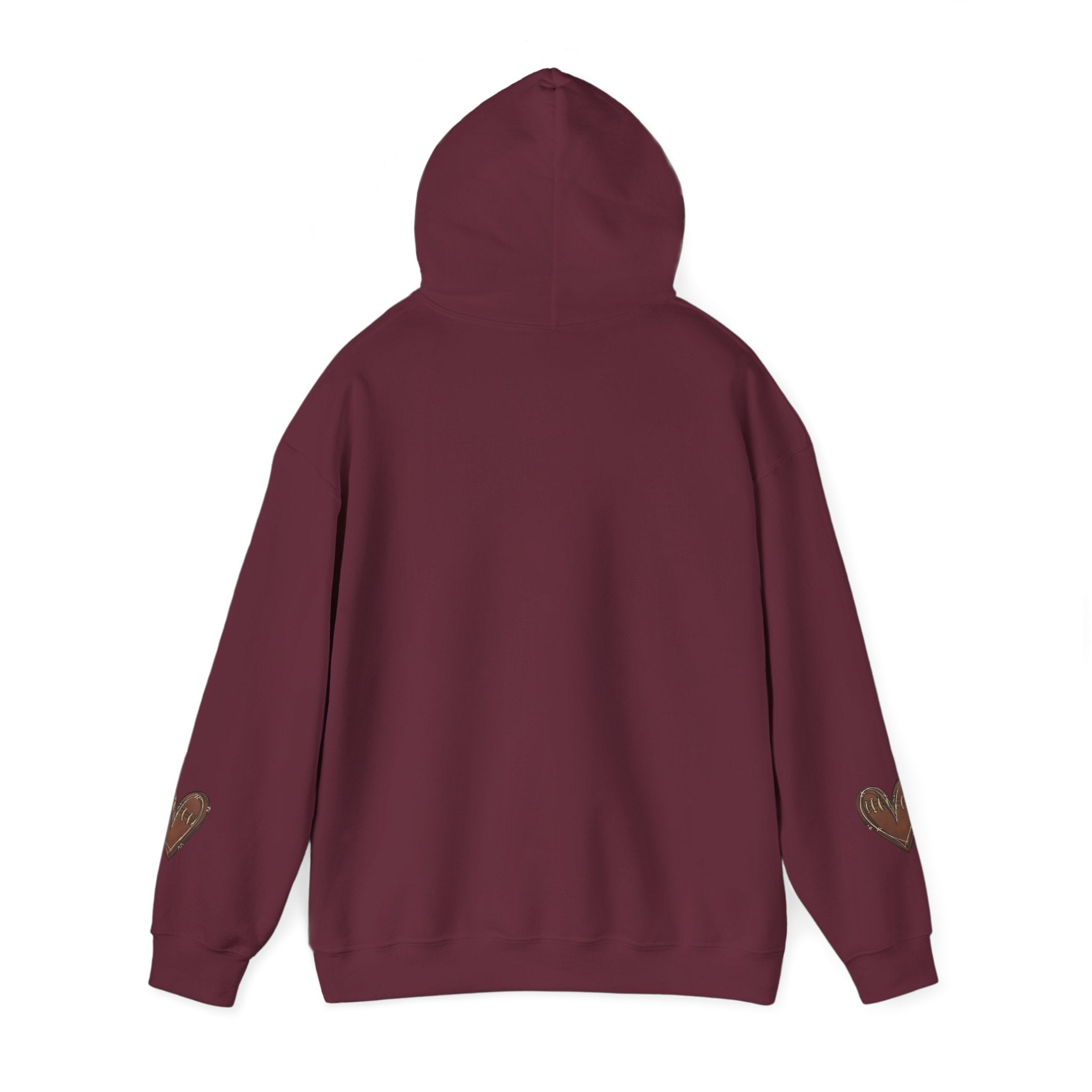 Football Heart Game Day Hoodie