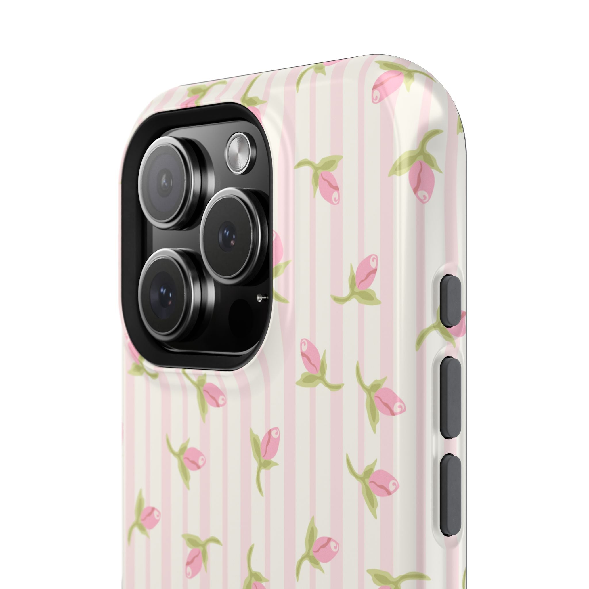 Customizable: Floral Impact-Resistant Phone Case