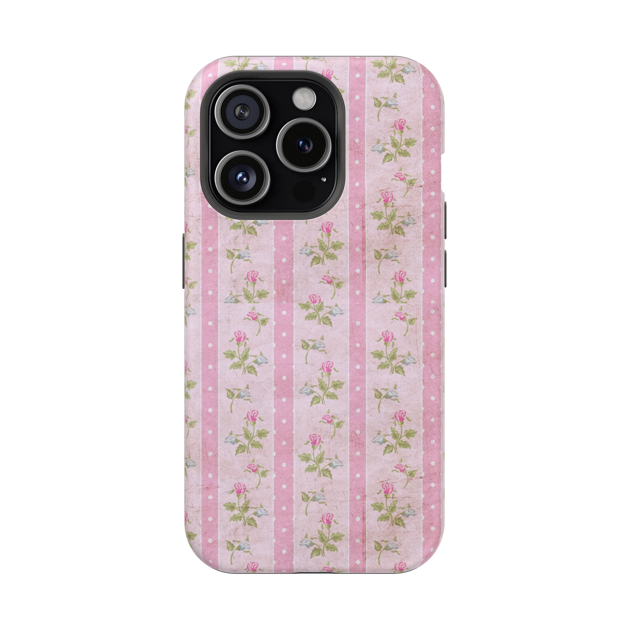 Impact-Resistant Phone Case, Inspirational Quote Case, Gift for Her, Bible Verse Decor, Floral Design Phone Cover