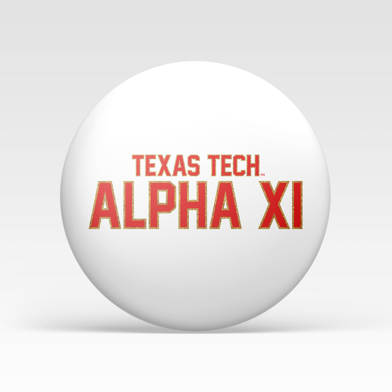 Texas Tech Alpha Xi Patch Letters