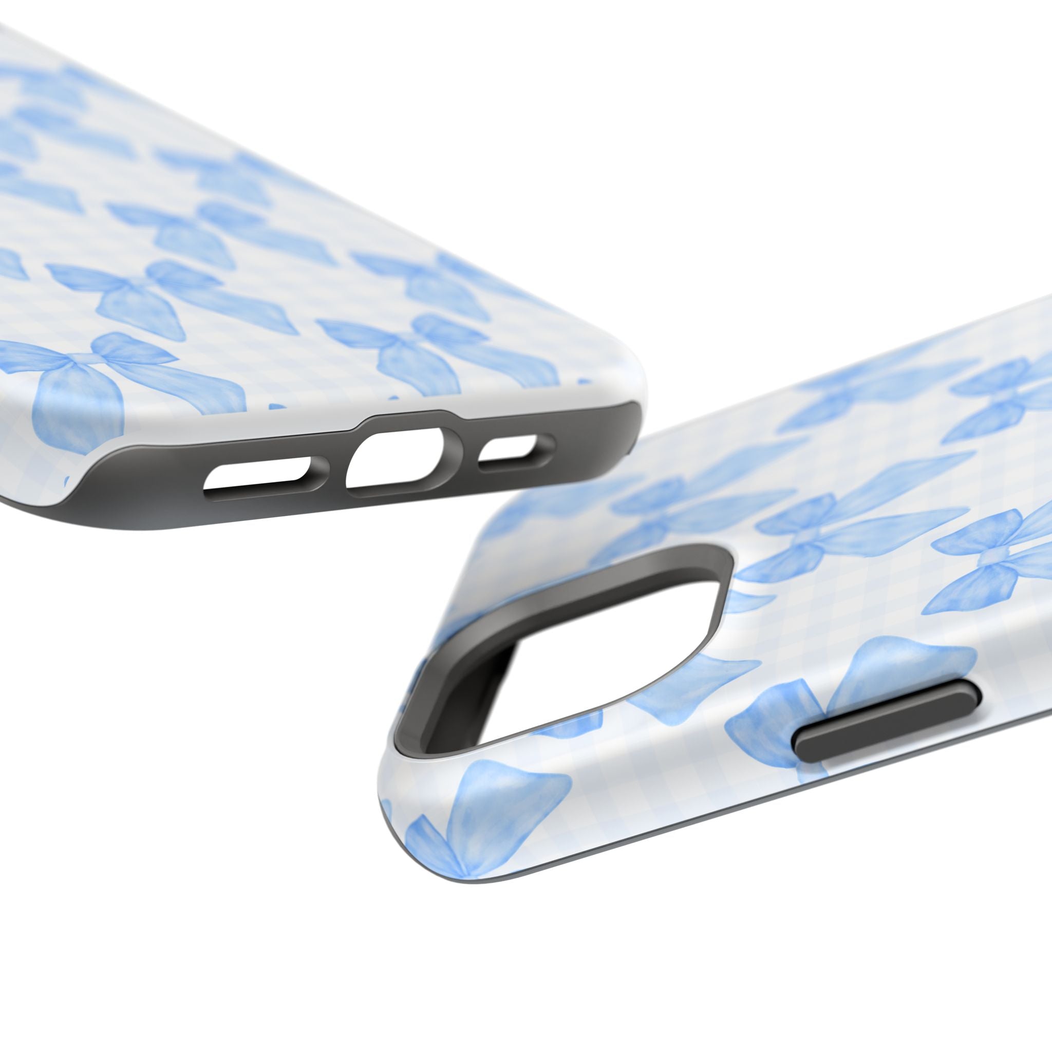Customizable: Charming Bow Pattern Phone Case