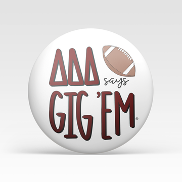 Tri Delta says Gig 'Em