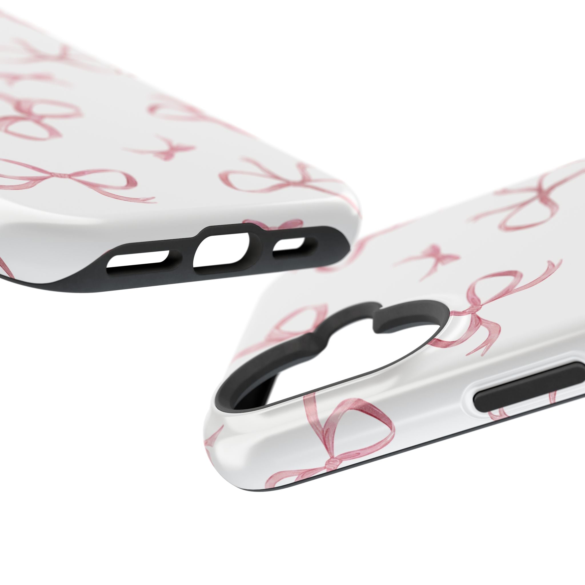 Customizable: Coquette Bow Stylish Impact-Resistant Phone Case
