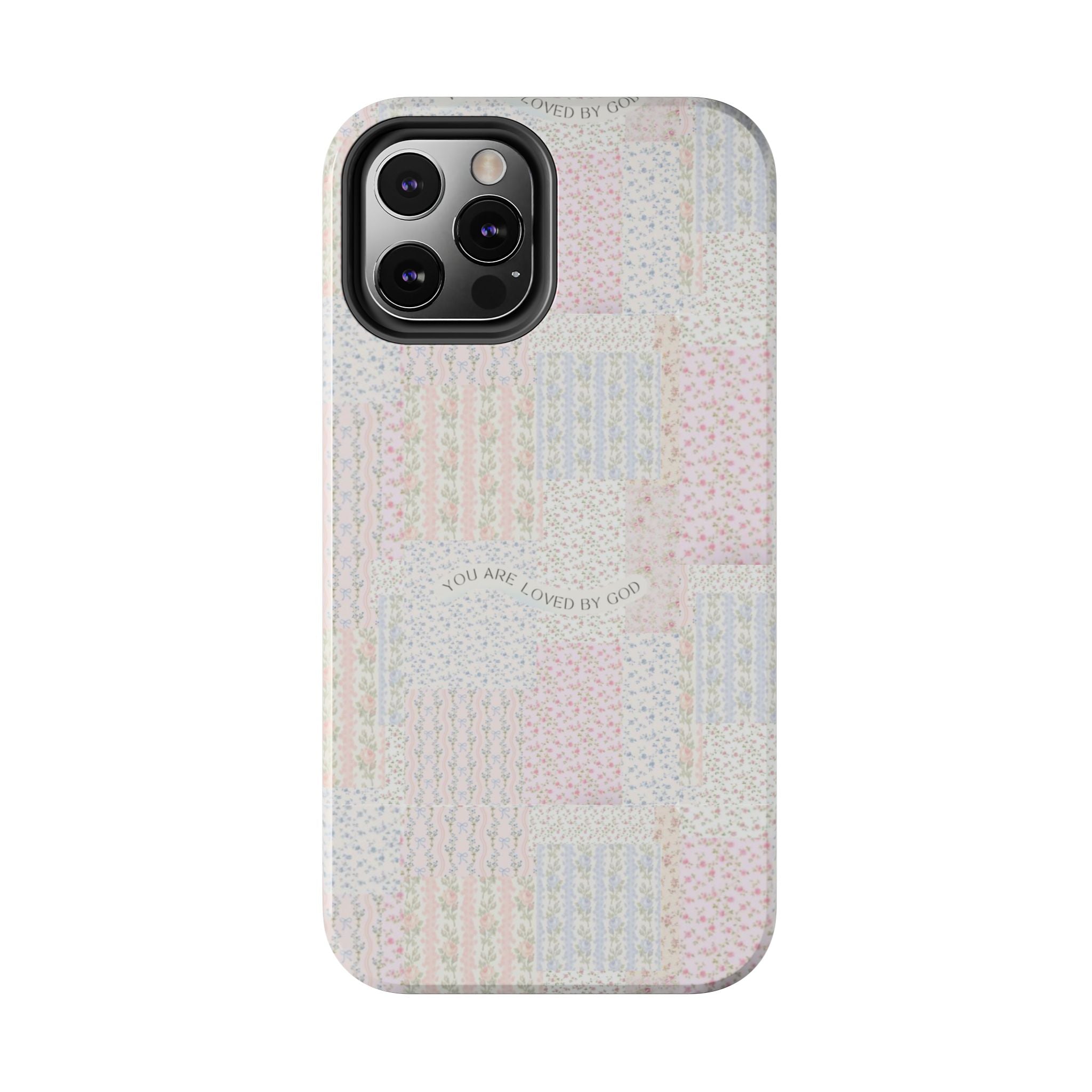 Floral Tough Phone Cases, Protective Phone Cover, Inspirational Tech Accessory, Gift for Her, Fashionable Phone Case, Unique Design