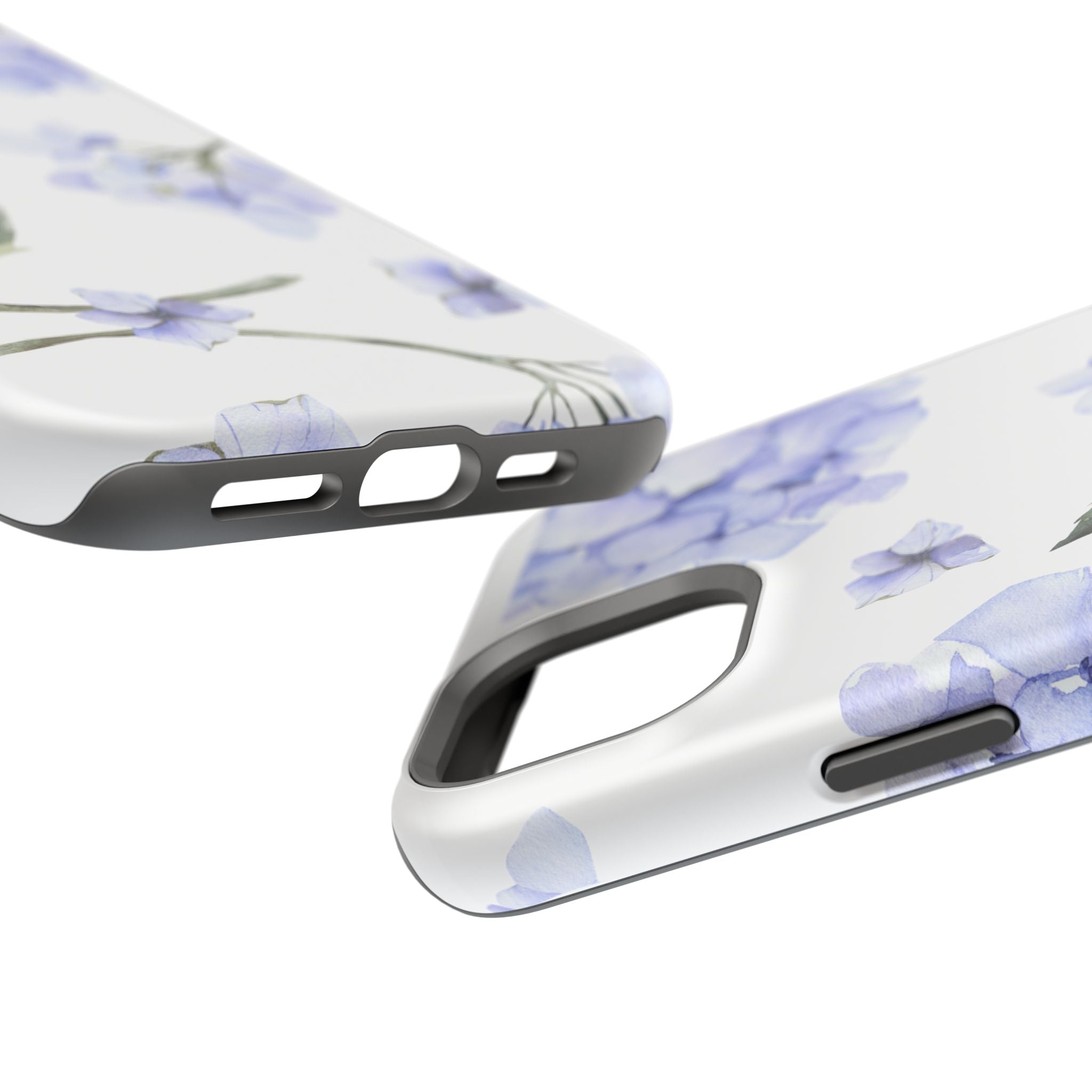Customizable: Floral Purple Hydrangea Impact-Resistant Phone Case