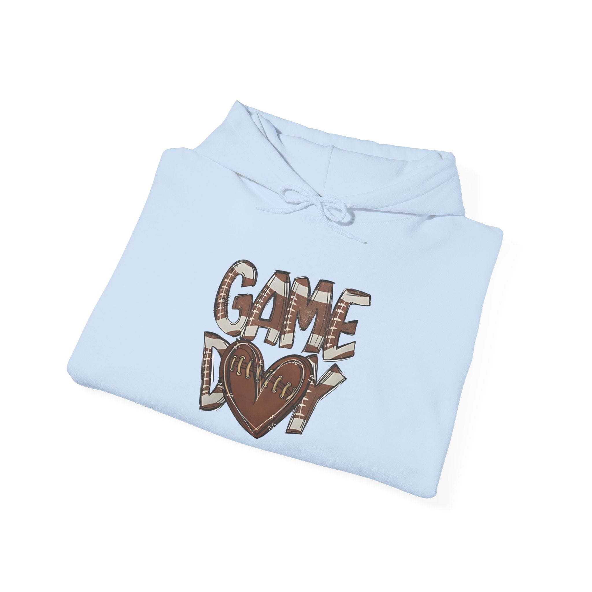 Football Heart Game Day Hoodie