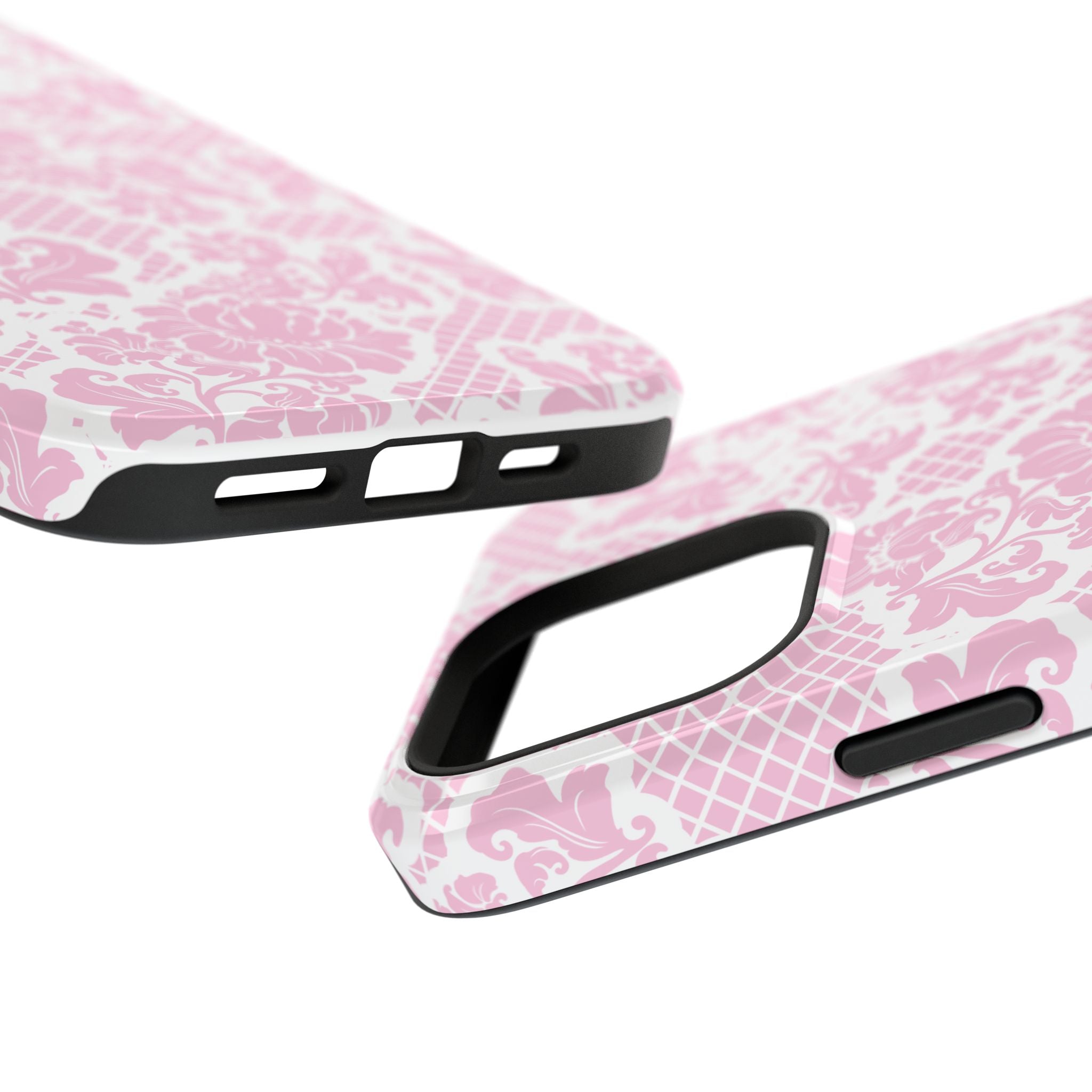 Customizable: Pink Lace Inspired Elegantly Chic Impact-Resistant Case