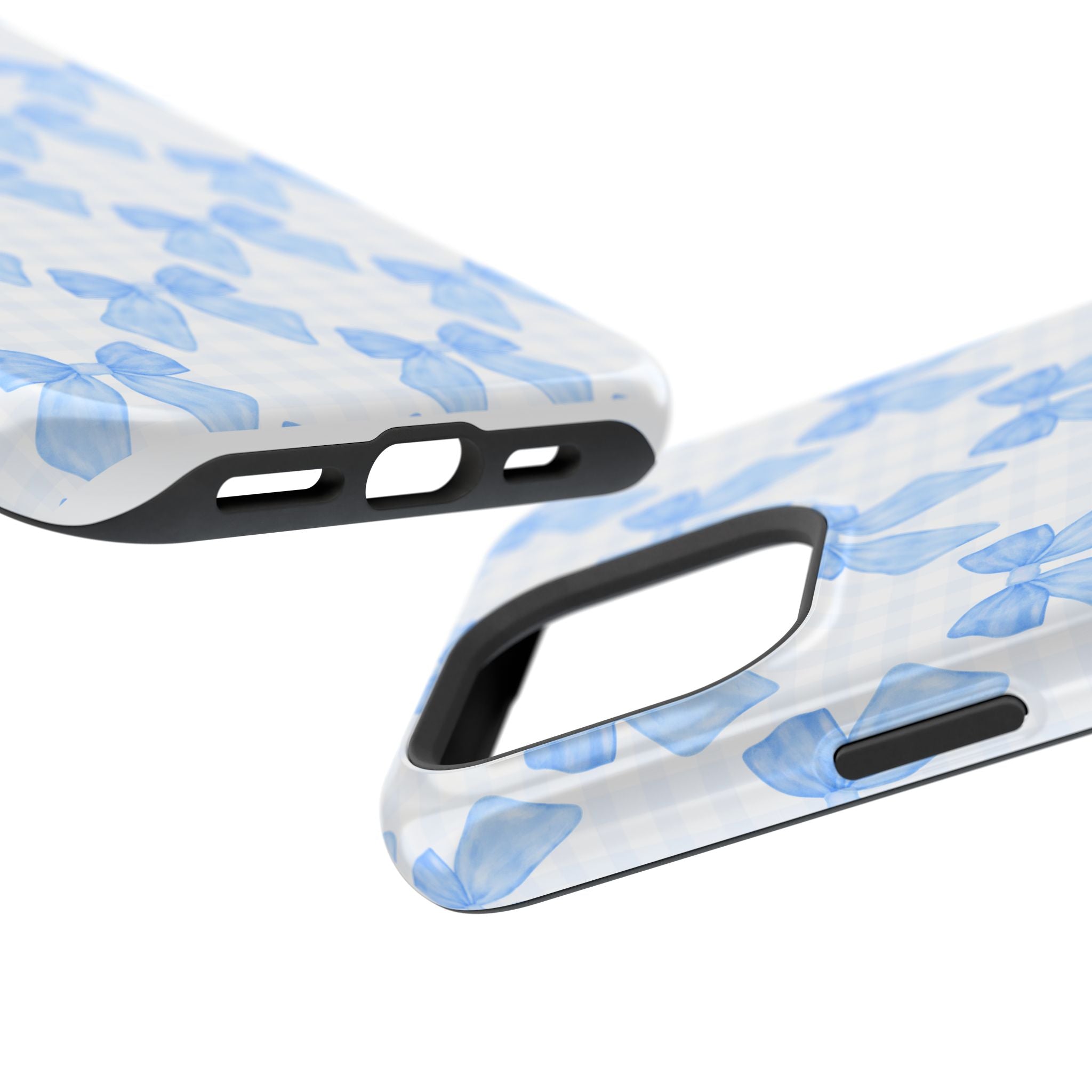 Customizable: Charming Bow Pattern Phone Case