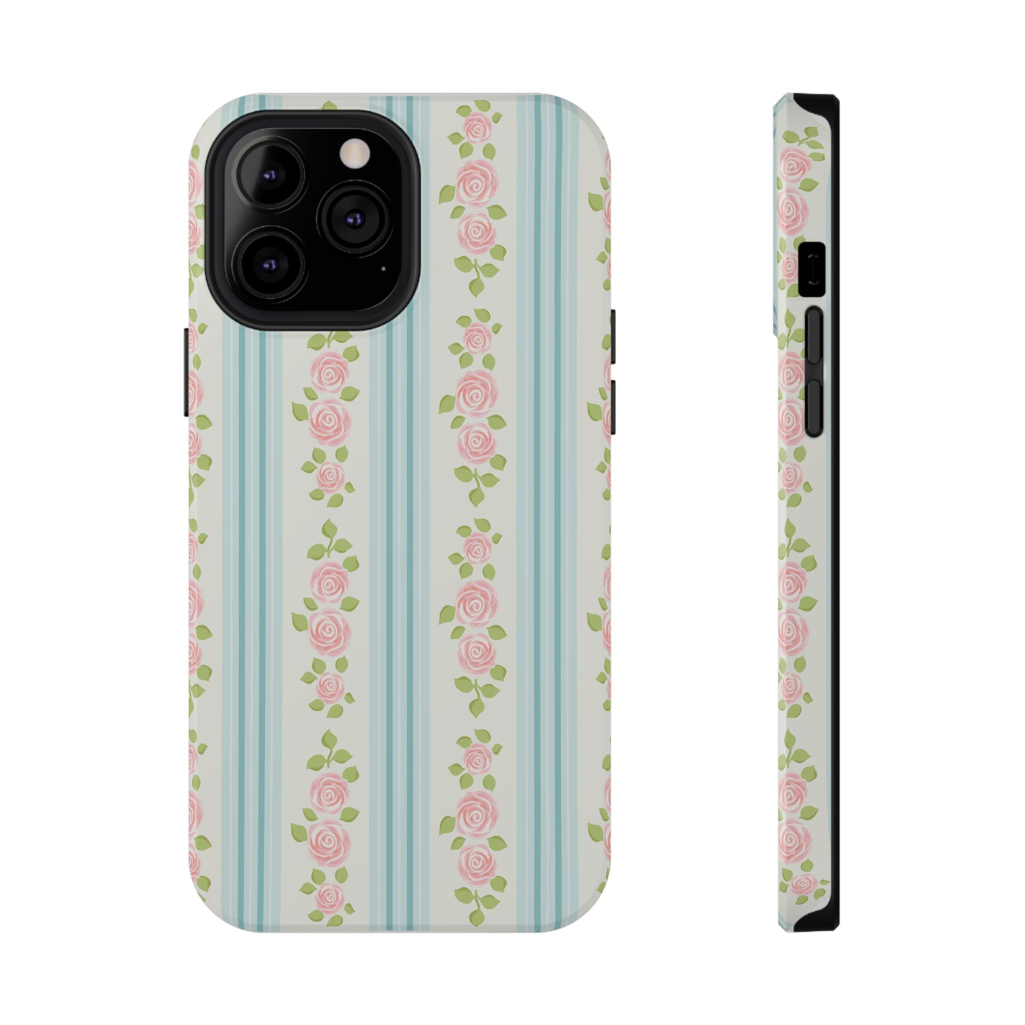 Customizable: Floral Impact-Resistant Phone Case