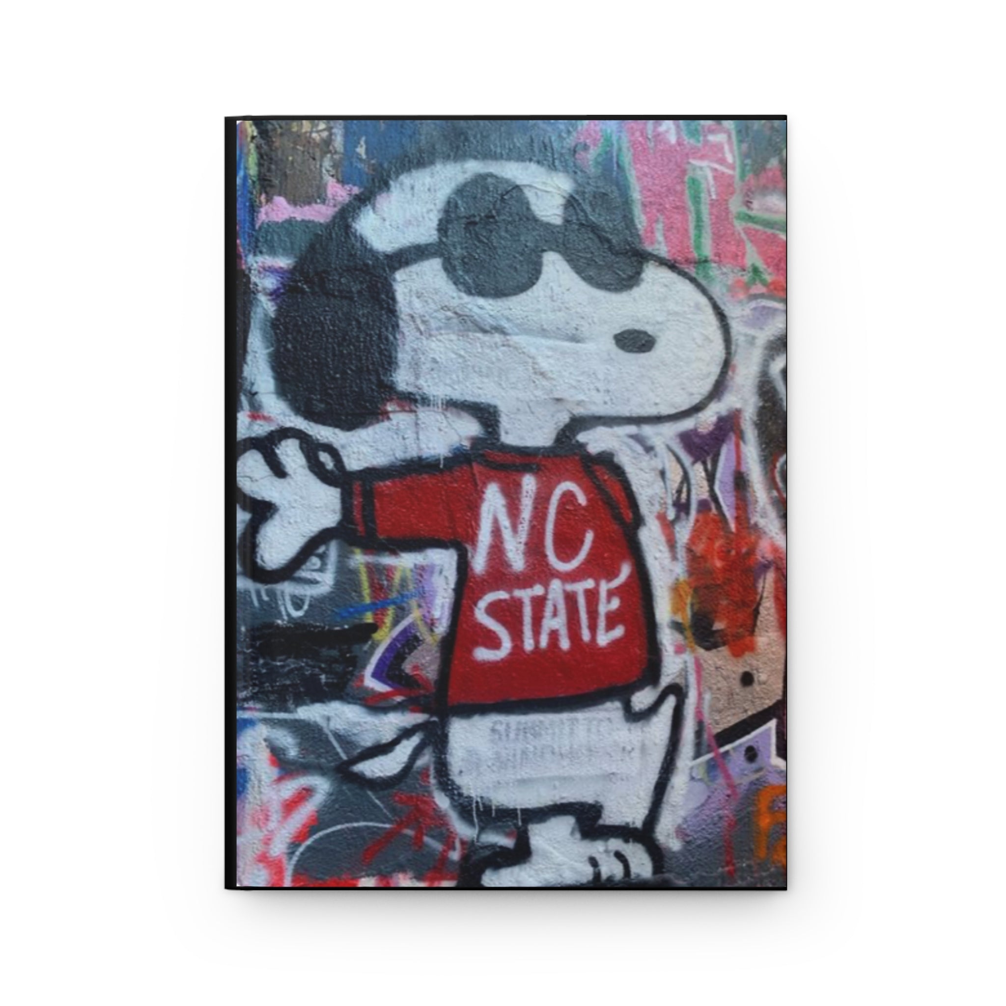 Snoopy NC State Journal, Fun Hardcover Notebook for Students, Gifts for Dog Lovers, Cute Art Journal, School Supplies, Stylish Diary