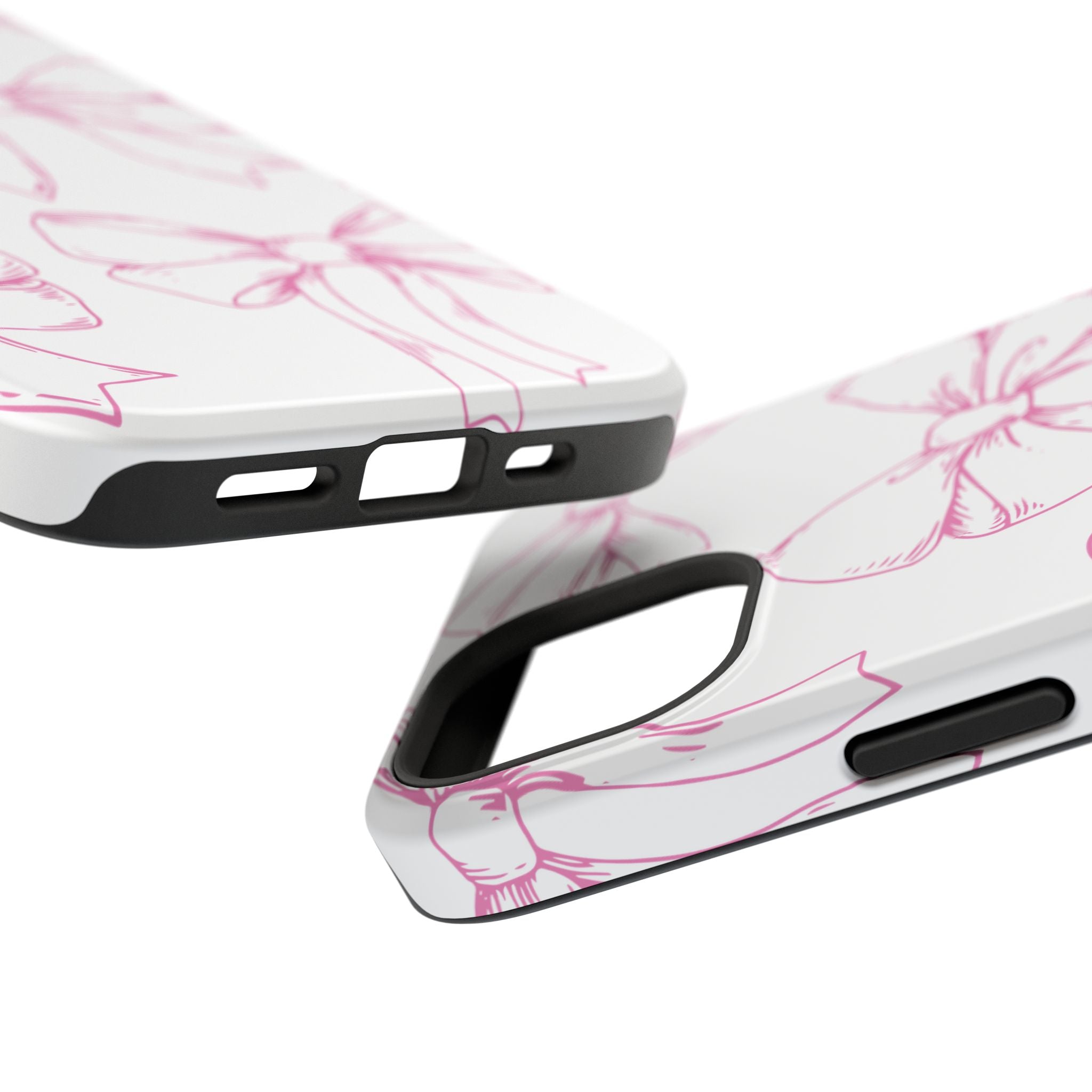 Customizable: Cute Bow Pattern Phone Case