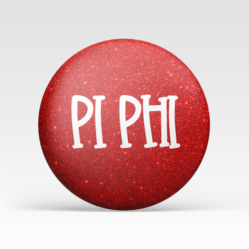 Pi Beta Phi Red Glitter