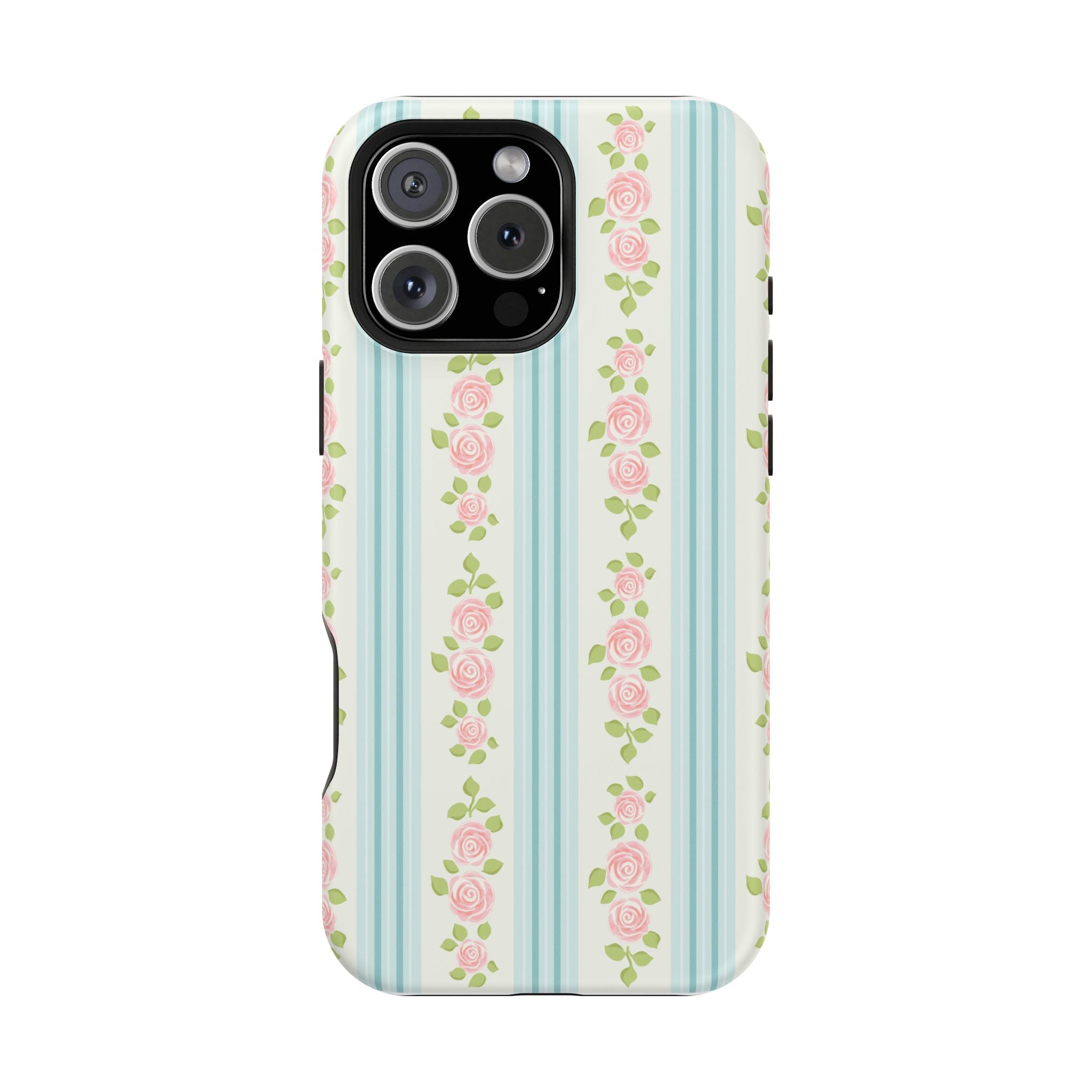 Customizable: Floral Impact-Resistant Phone Case