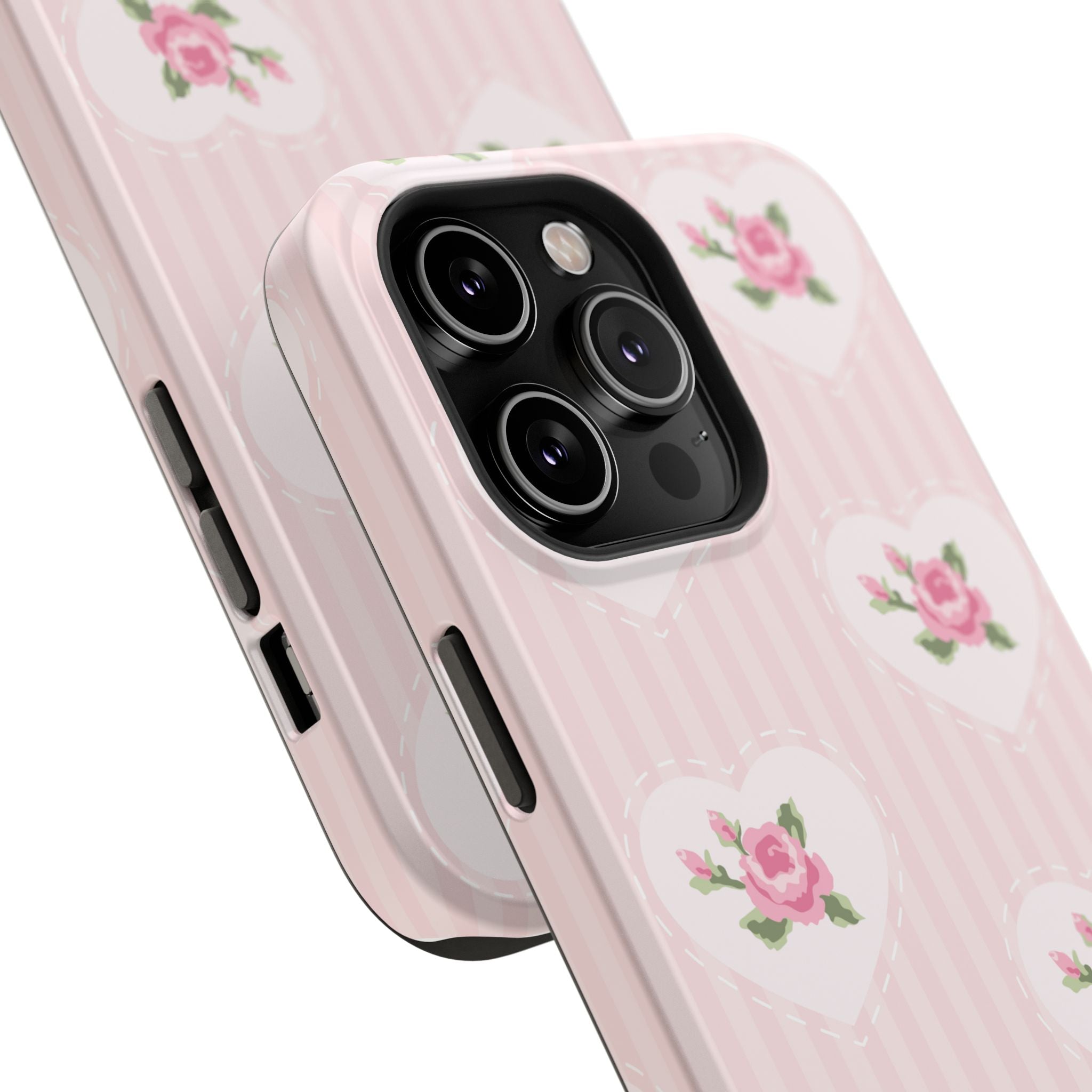 Customizable: Floral Heart Phone Case